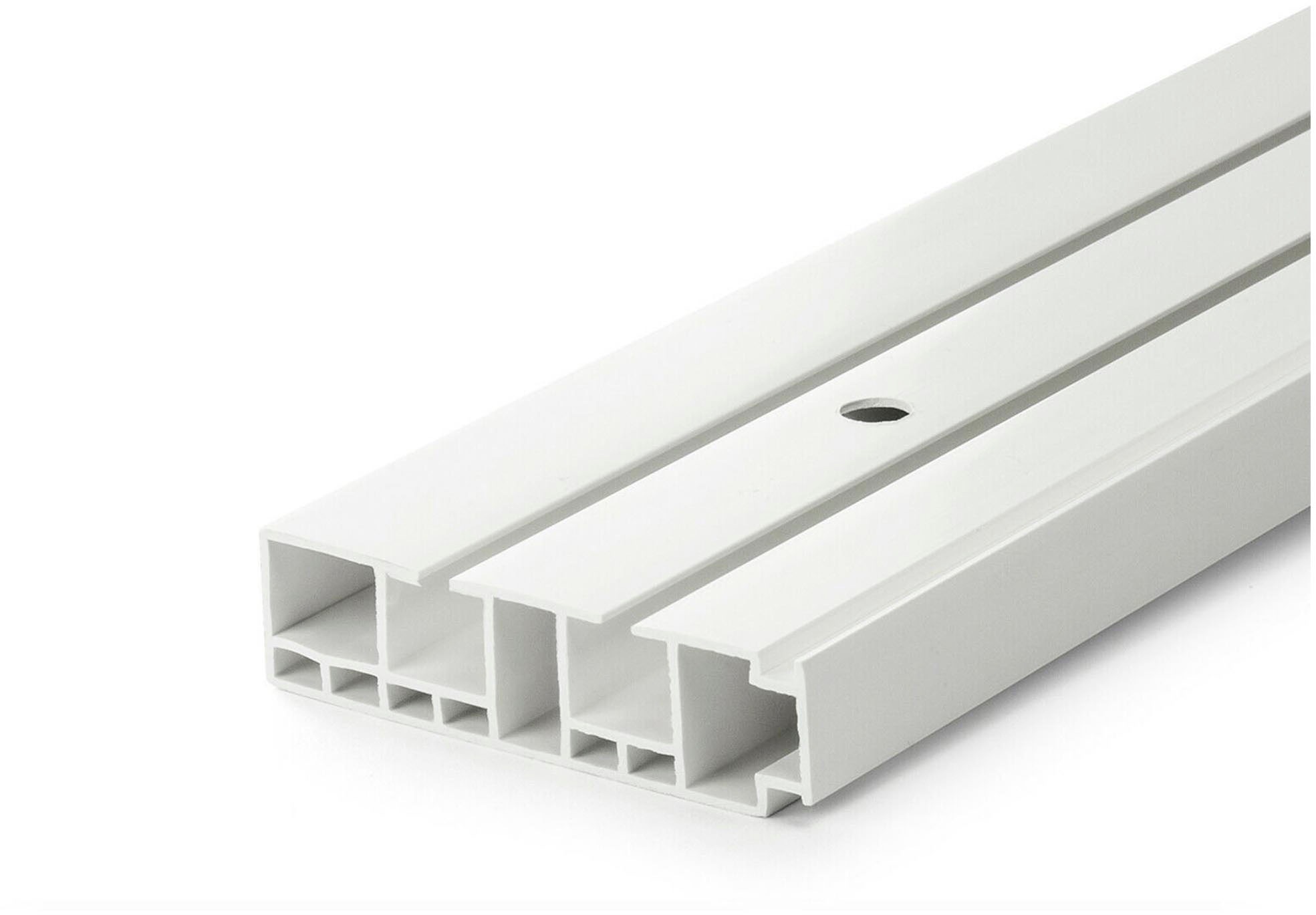 SN DECO GROUP Gardinenschiene »Vorhangschiene SH (2)« 2 läufig-läufig Fixma günstig online kaufen