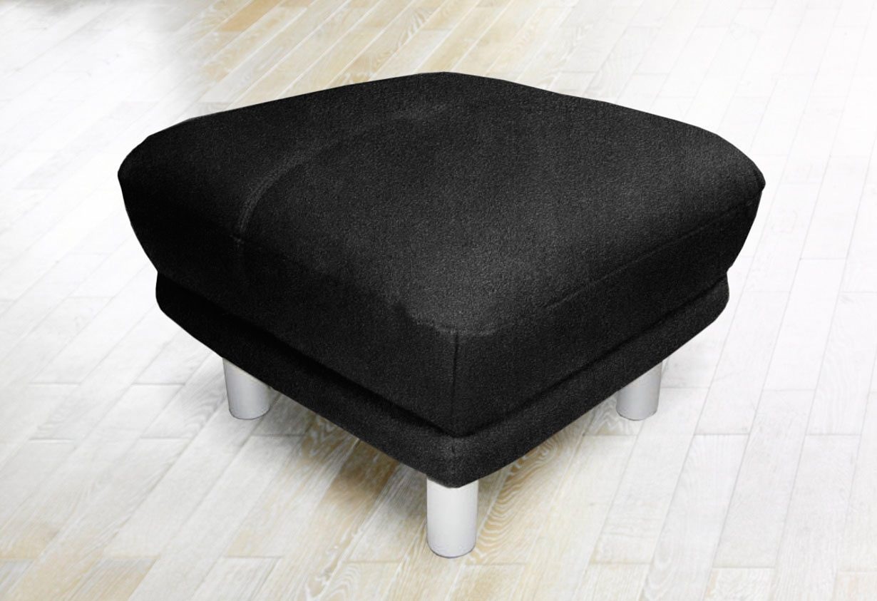 TRENDMANUFAKTUR Hocker "Cecilia II, modern und elegant, B/T 66/66cm" günstig online kaufen