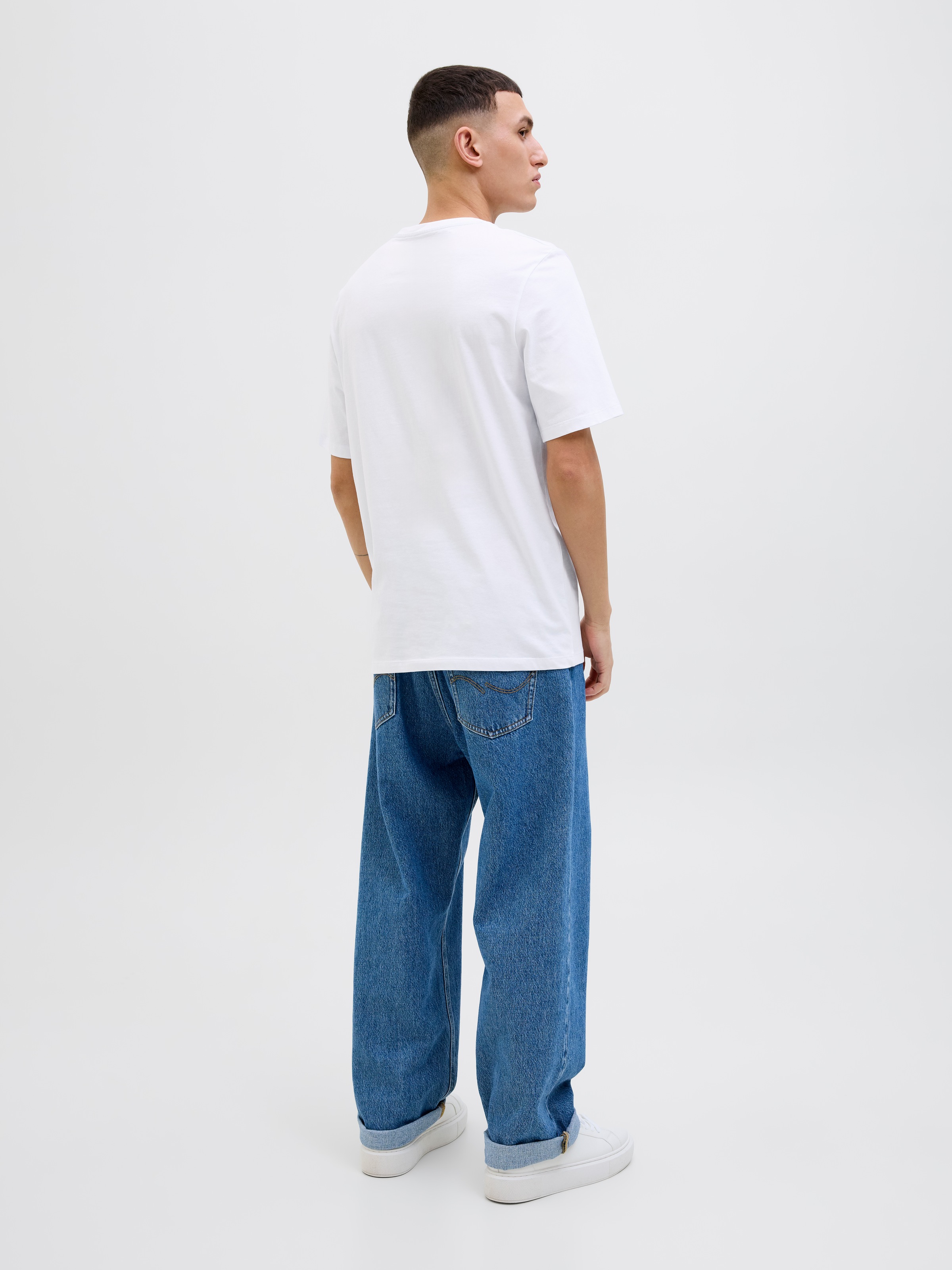 Jack & Jones Print-Shirt »JJHAWAII SHAPE TEE SS CREW NECK«