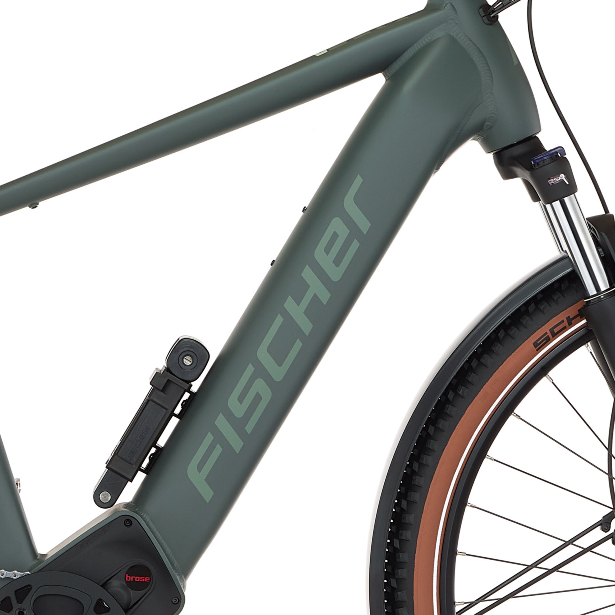 FISCHER Fahrrad E-Bike »TERRA T100 55 711«, 10 Gang, Shimano, Schaltwerk Deore