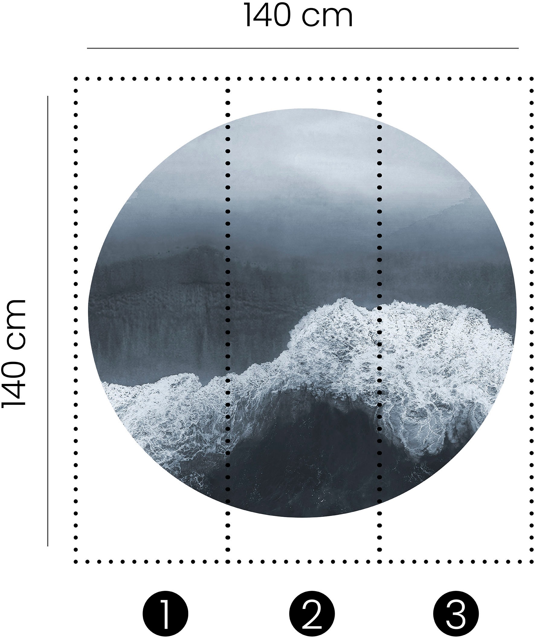 Fashion for walls Fototapete »Spume«, gepflegt, Phthalate frei