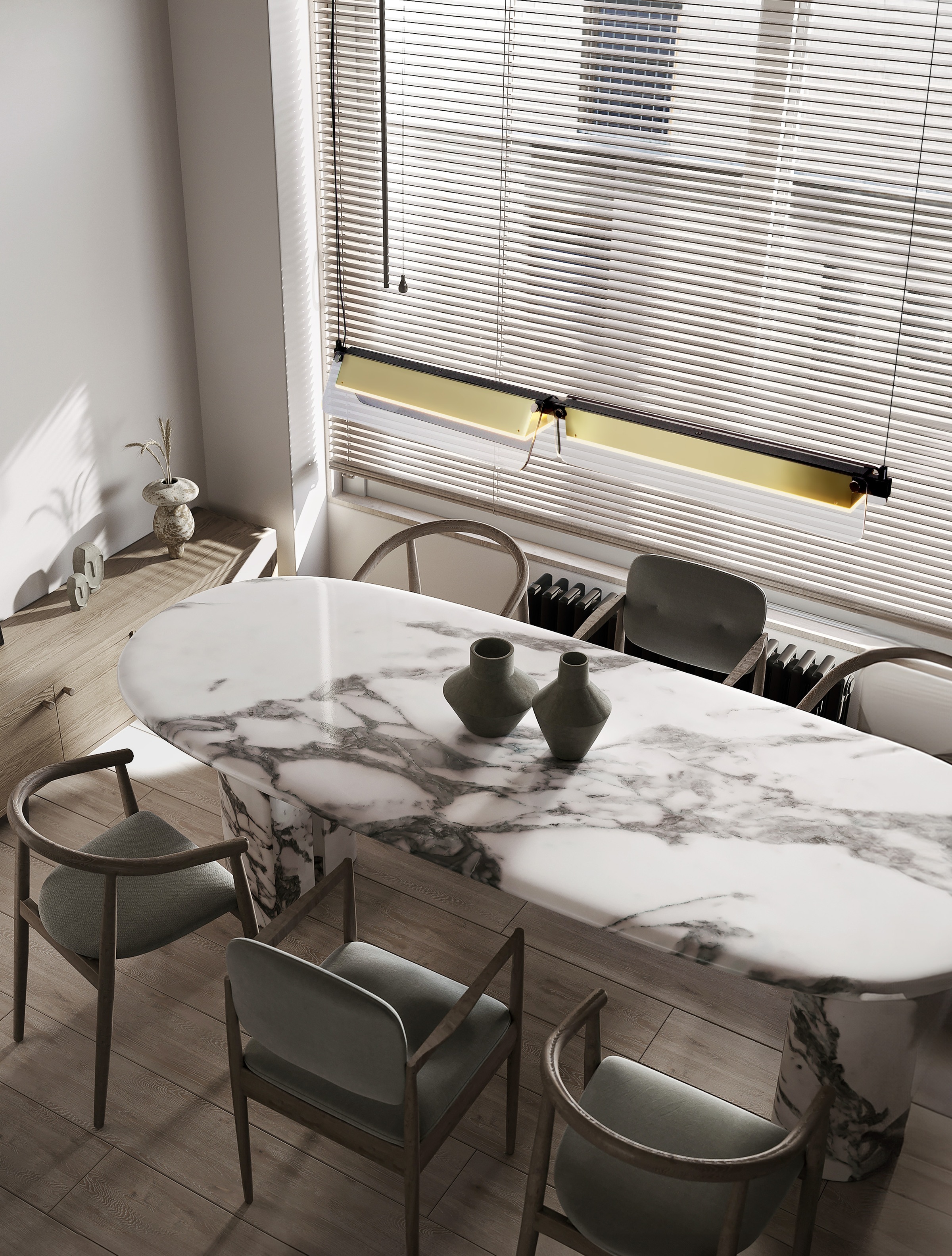 Nova Luce Pendelleuchte »APNEA« LED-Modul 1 Stk. Warmweiß günstig online kaufen