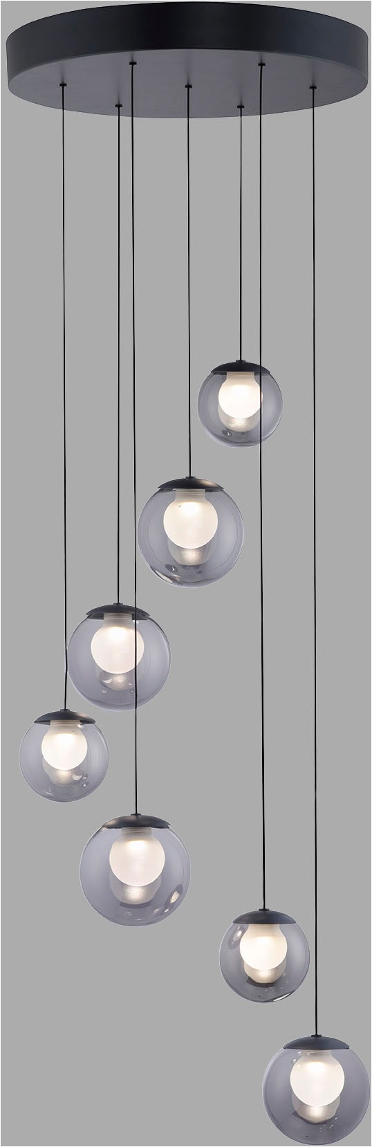 Neuhaus PURE LED Pendelleuchte »PURE Popup« LED-Board 1 Stk. warmweiß - kaltweiß Comfort Lift, CCT, dimmbar über Fernbedienung