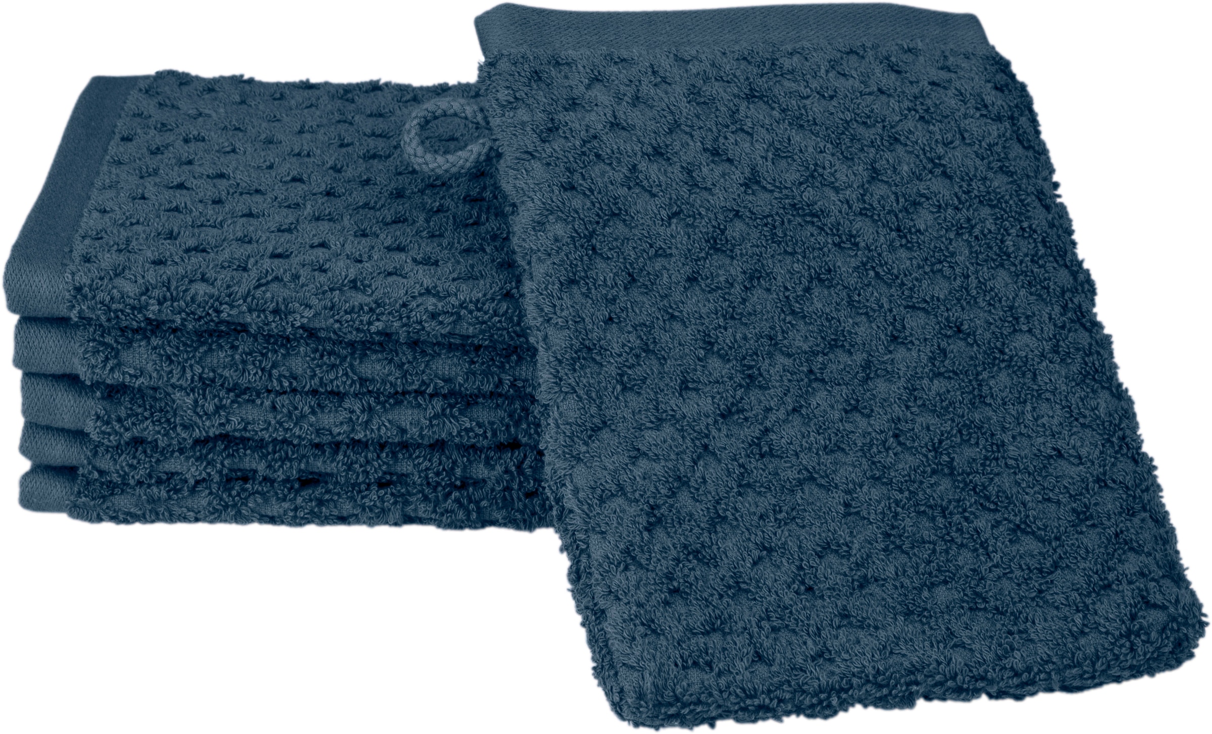 ROSS Waschhandschuh »Harmony«, (6 St., 6 Waschhandschuhe 16 x 22 cm), 100 % günstig online kaufen