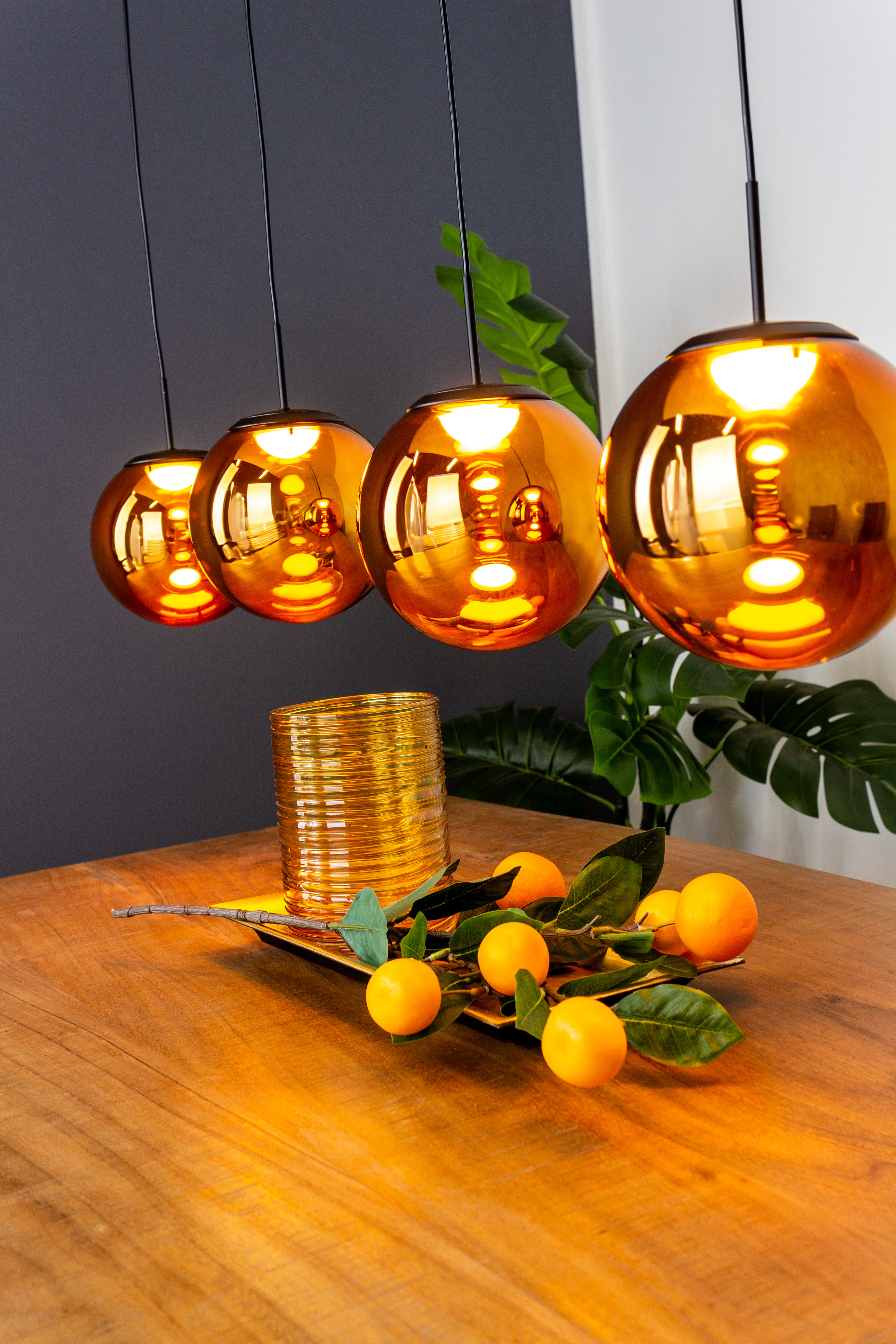 ECO-LIGHT Pendelleuchte »Altaïr« LED-Modul Warmweiß günstig online kaufen