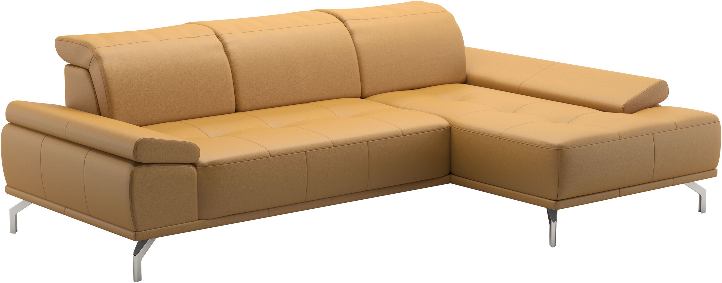 Places of Style Ecksofa »Caluna«, Inkl.Sitztiefenverstellung