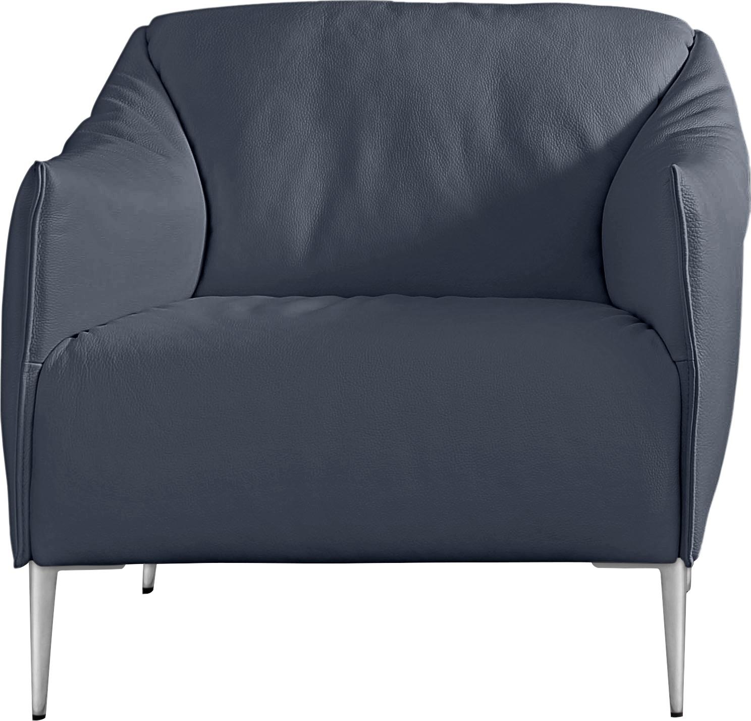 W.SCHILLIG Cocktailsessel »sally«, mit Metallfüßen in Chrom glänzend
