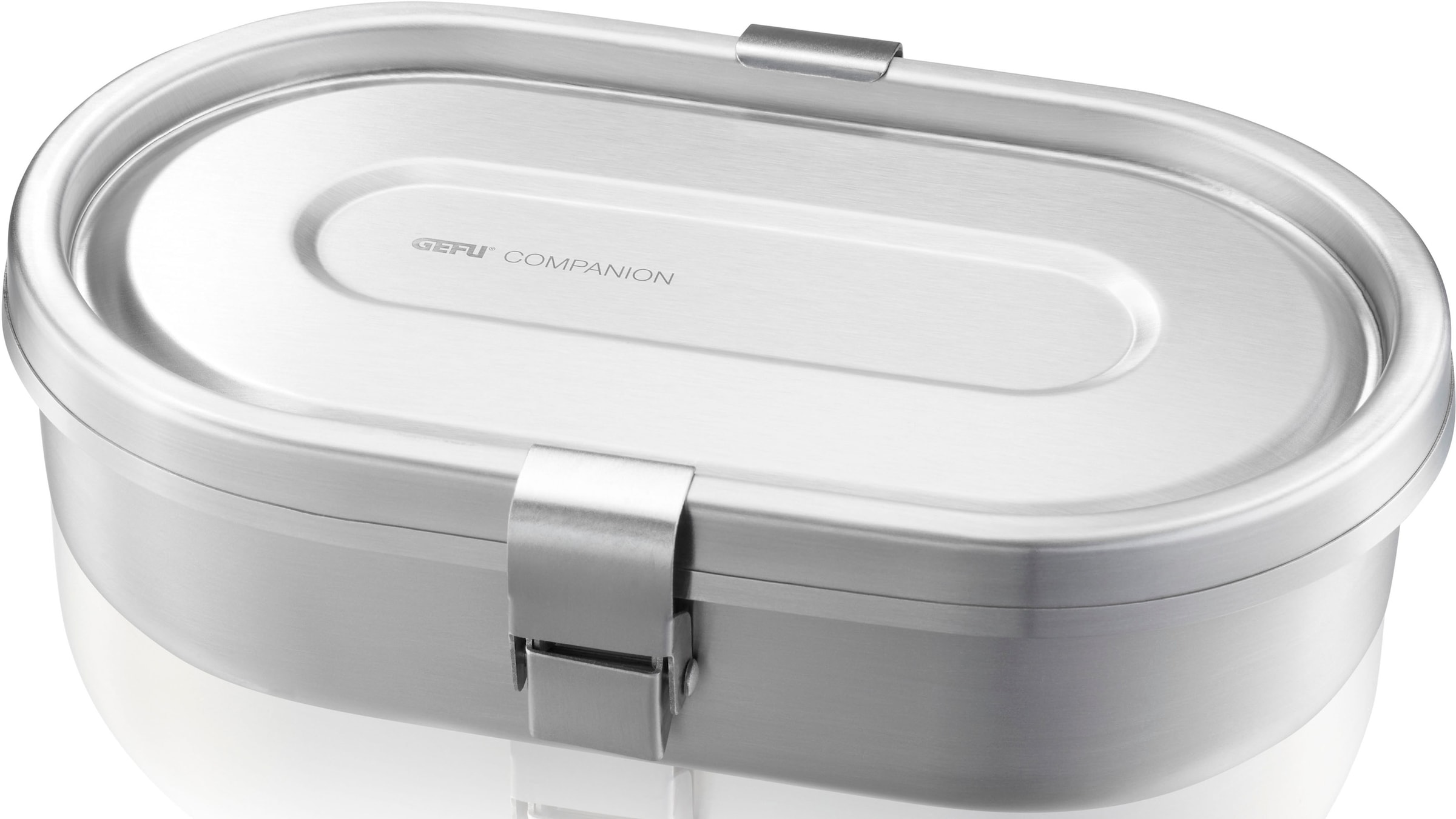 GEFU Lunchbox »COMPANION«, (Set, 2 tlg.), Bentobox-System: Äußere Dose 700 ml, Innendose 170 ml