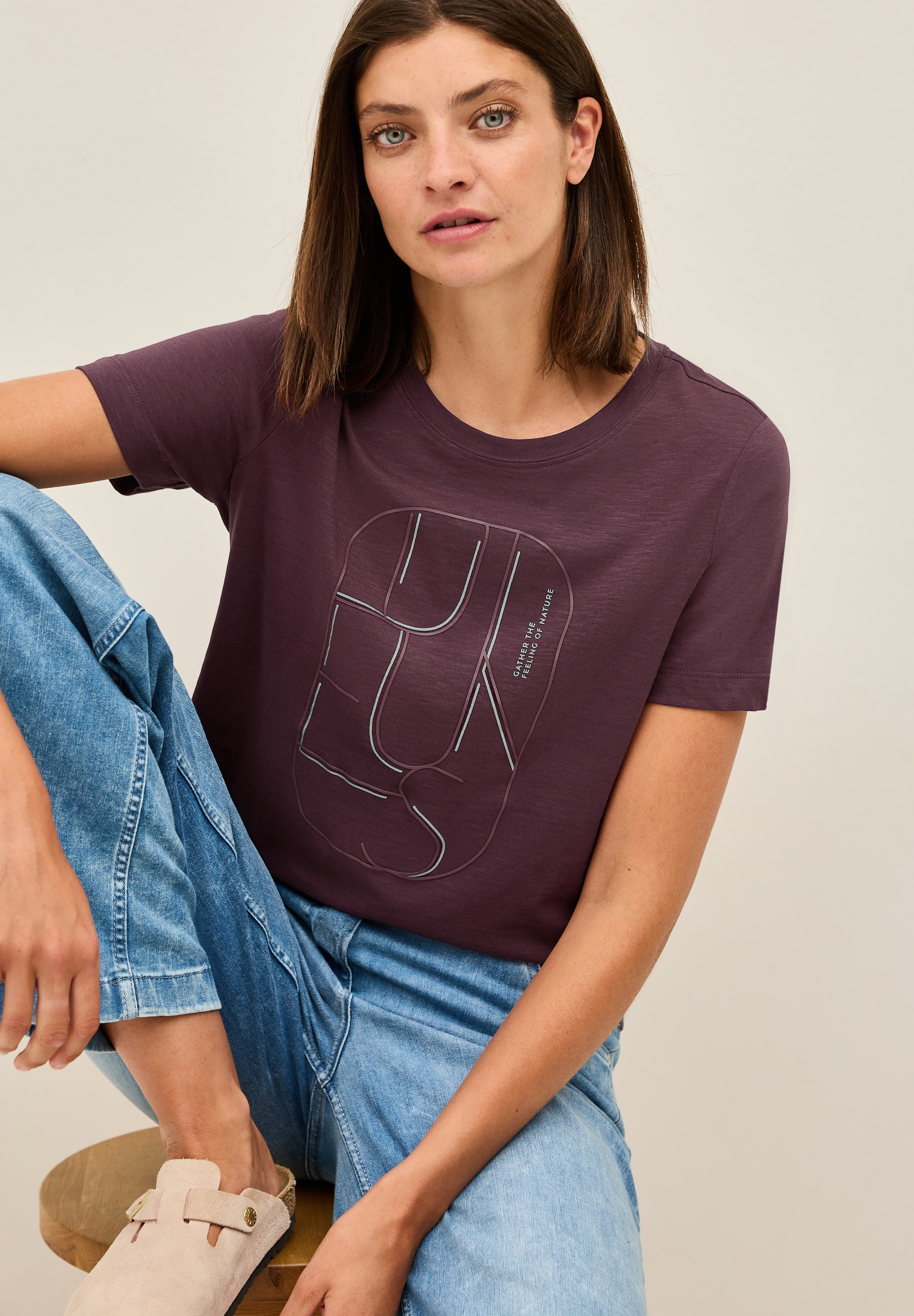 Cecil T-Shirt, mit Artwork