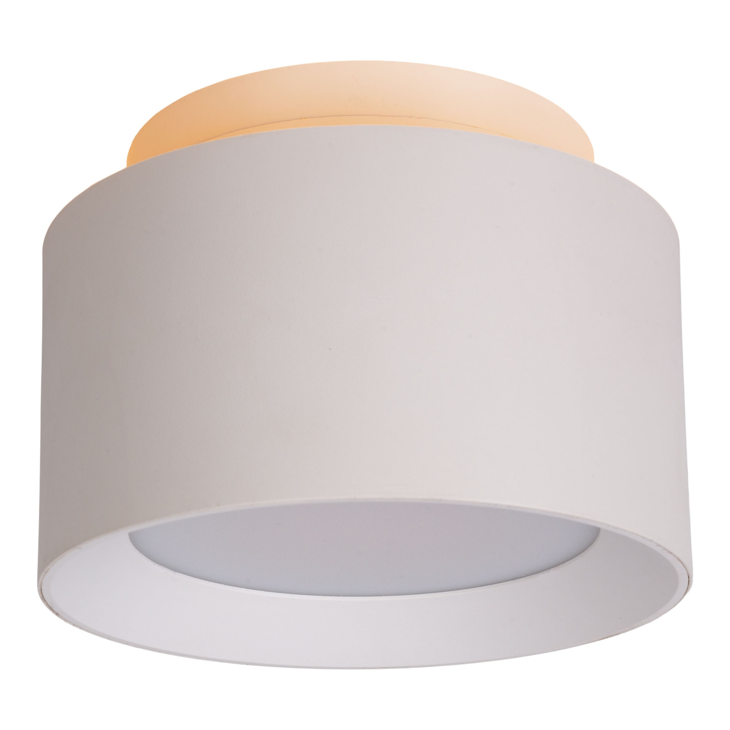 näve LED Deckenleuchte »Trimes« LED-Modul 1 Stk. warmweiß - kaltweiß rund, dimmbar, CCT per Schiebeschalter, Nachtlicht, Backlight, Memory