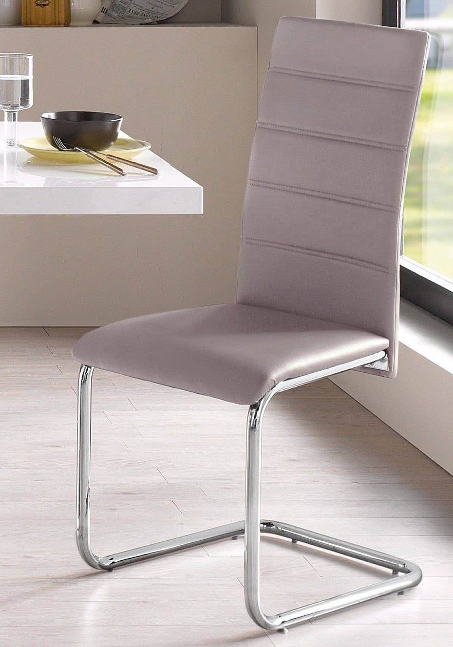 INOSIGN Freischwinger »Adora« (Set) 4 Stk.(2 oder 4 Stück) Bezug in Kunstle günstig online kaufen