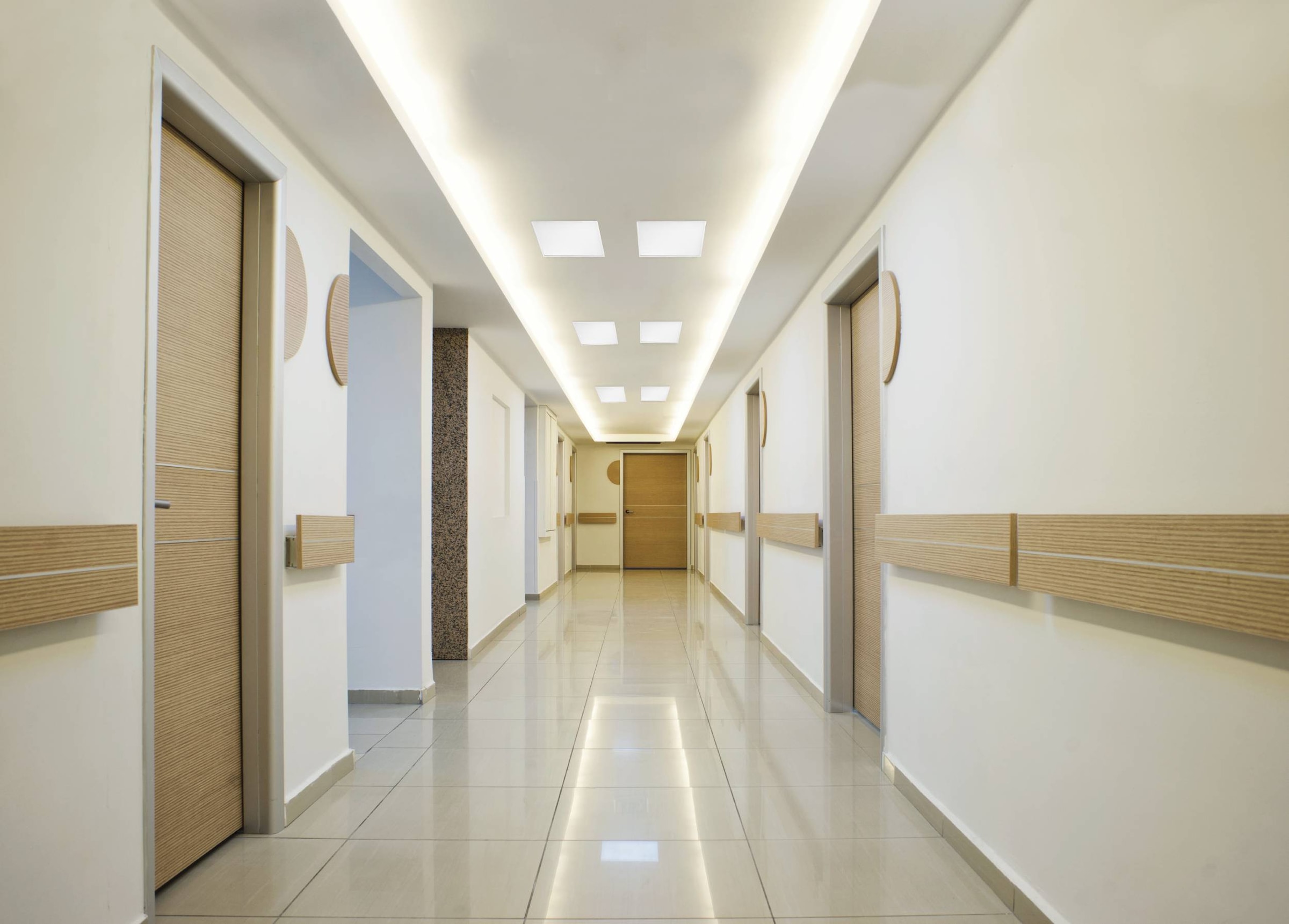 EGLO Rasterleuchte »Salobrena 1 Deckenlampe, Aluminium und Kunststoff, Aufbaulampe, Lampe« LED-Modul 1 Stk. Neutralweiß