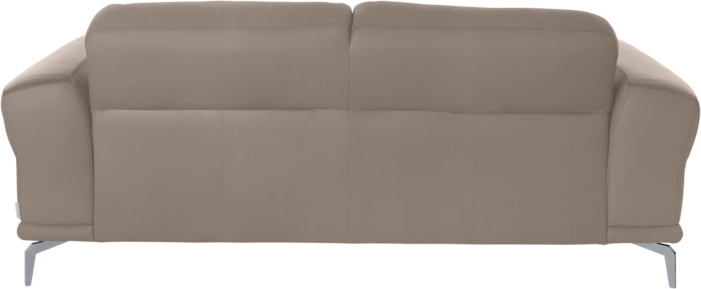 W.SCHILLIG 2-Sitzer »montanaa« mit Metallfüßen in Silber matt, Breite 192 cm