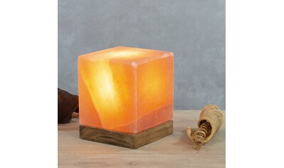 HIMALAYA SALT DREAMS Salzkristall-Tischlampe »Kubus«, E14, 1 St., Warmweiß,... kaufen
