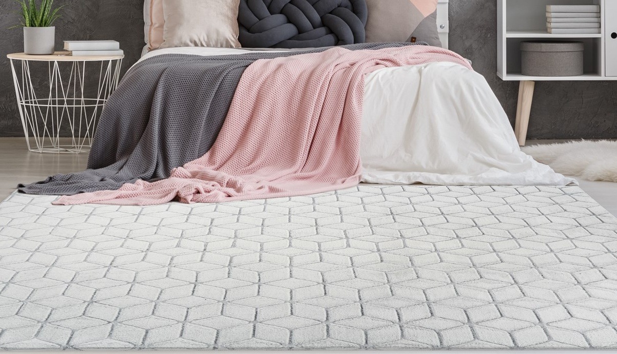 my home Teppich »Conni«, rechteckig, 20 mm Höhe, retro, Wohnzimmer günstig online kaufen
