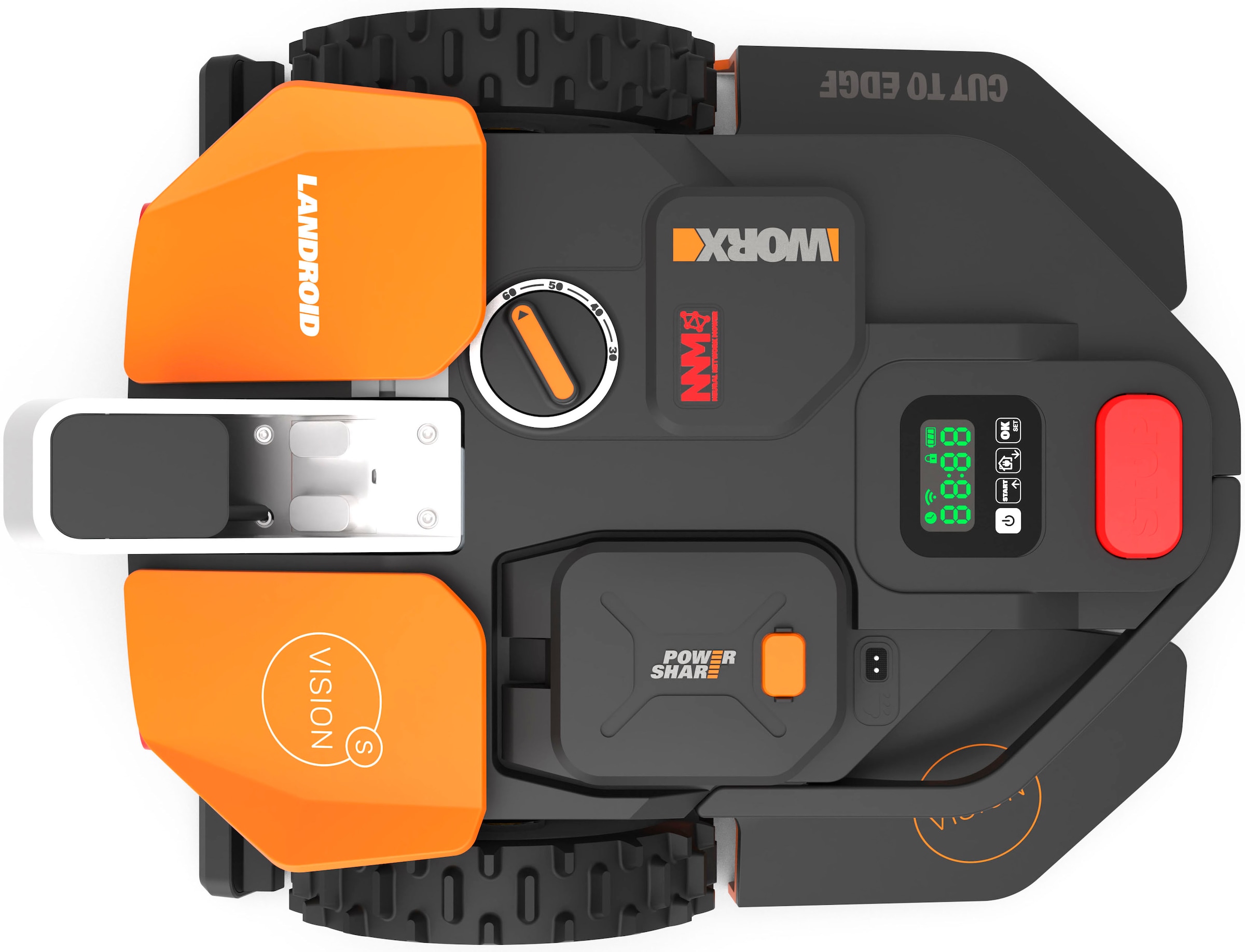 Worx Rasenmähroboter »Vision AI S250«, inkl. Akku und Ladestation