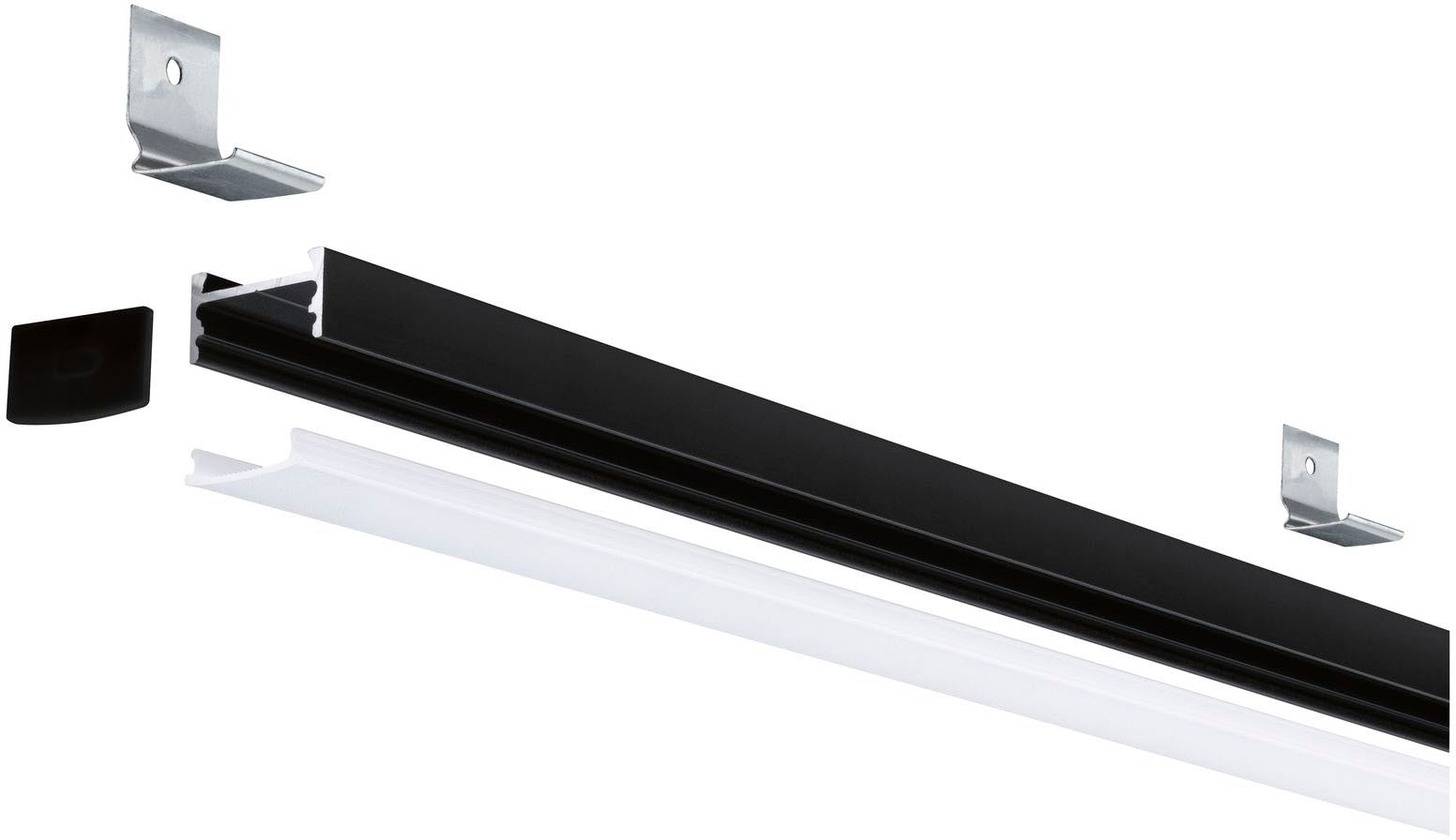 Paulmann LED-Streifen »Square Profil 1m mit weißem Diffusor eloxiert«