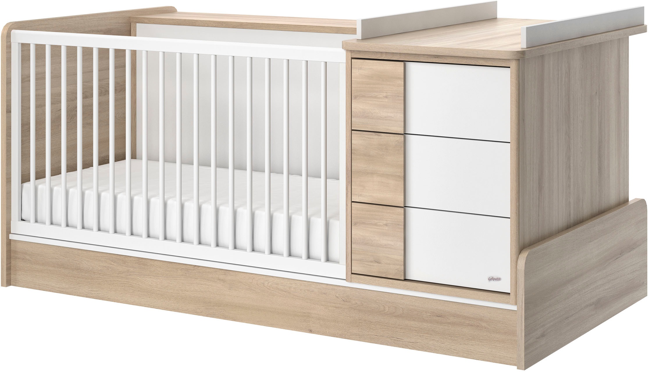 Galipette Bettanlage »Sasha« 5 Stk. tlg. bestehend aus Bett, Regal, Kommode günstig online kaufen