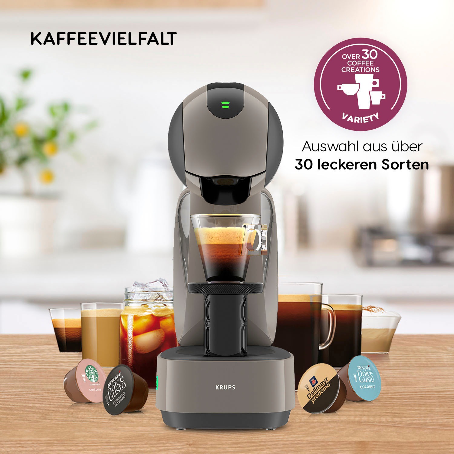 NESCAFÉ® Dolce Gusto® Kapselmaschine »Krups, KP270A Infinissima Touch Autom günstig online kaufen