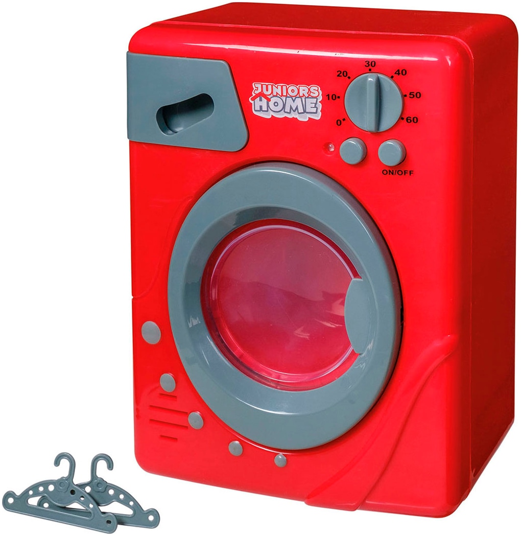 Happy People Kinder-Haushaltsset »Waschmaschine und Bügeleisen«, mit Licht- und Soundeffekt