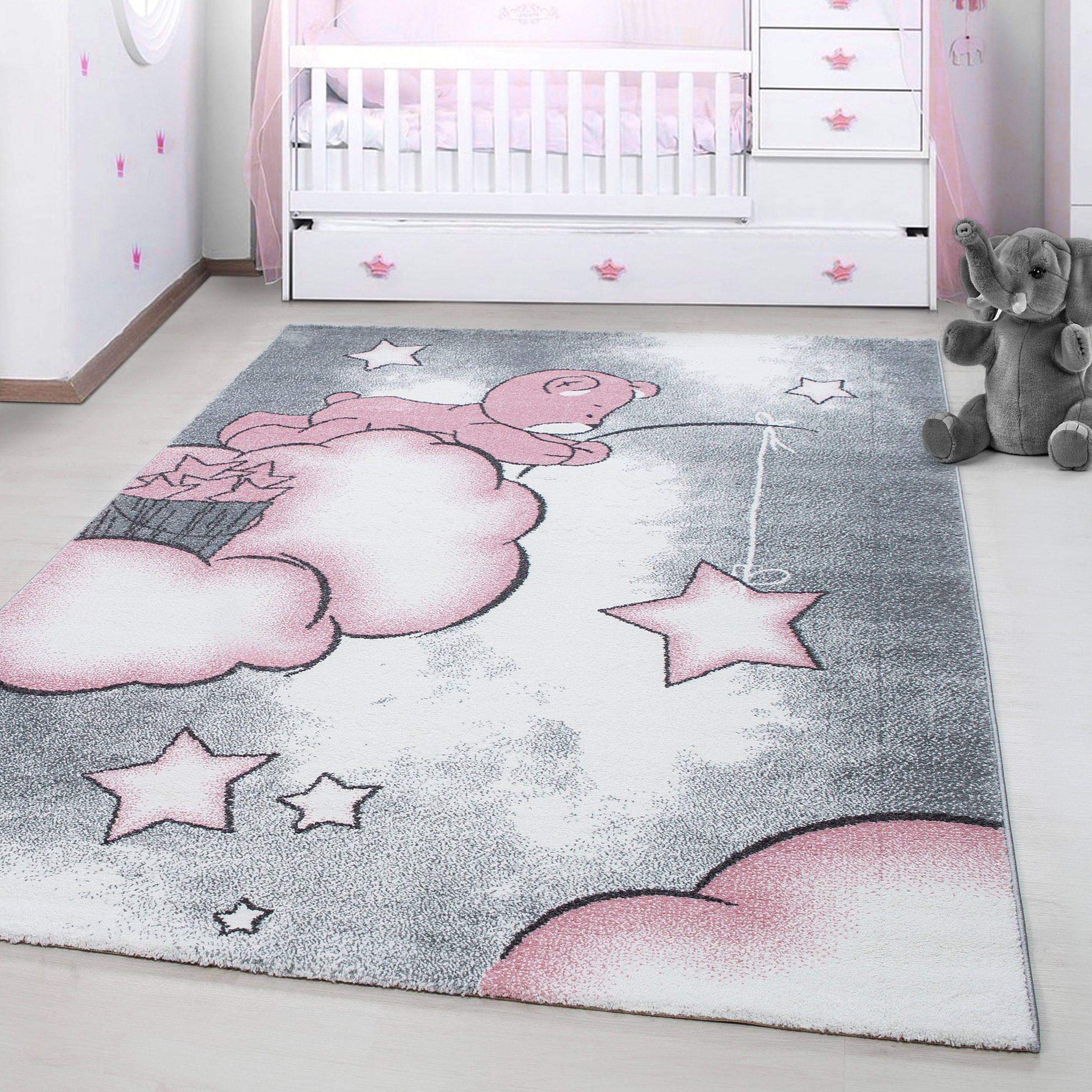 Ayyildiz Teppich KIDS pink B/L: ca. 80x150 cm günstig online kaufen