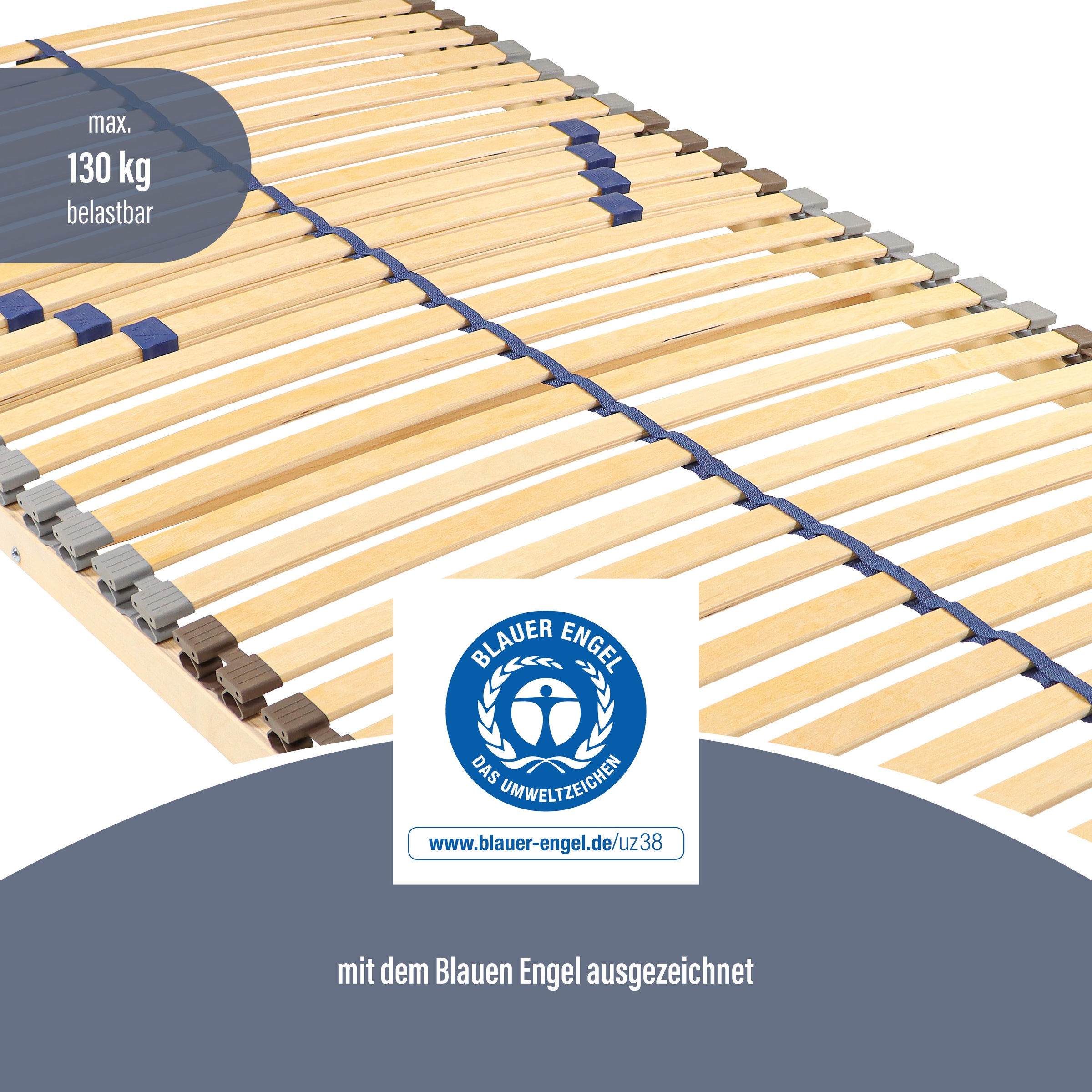 Beco Lattenrost »Blue Star NV«, (1 St.), ausgezeichnet mit dem Blauen Engel