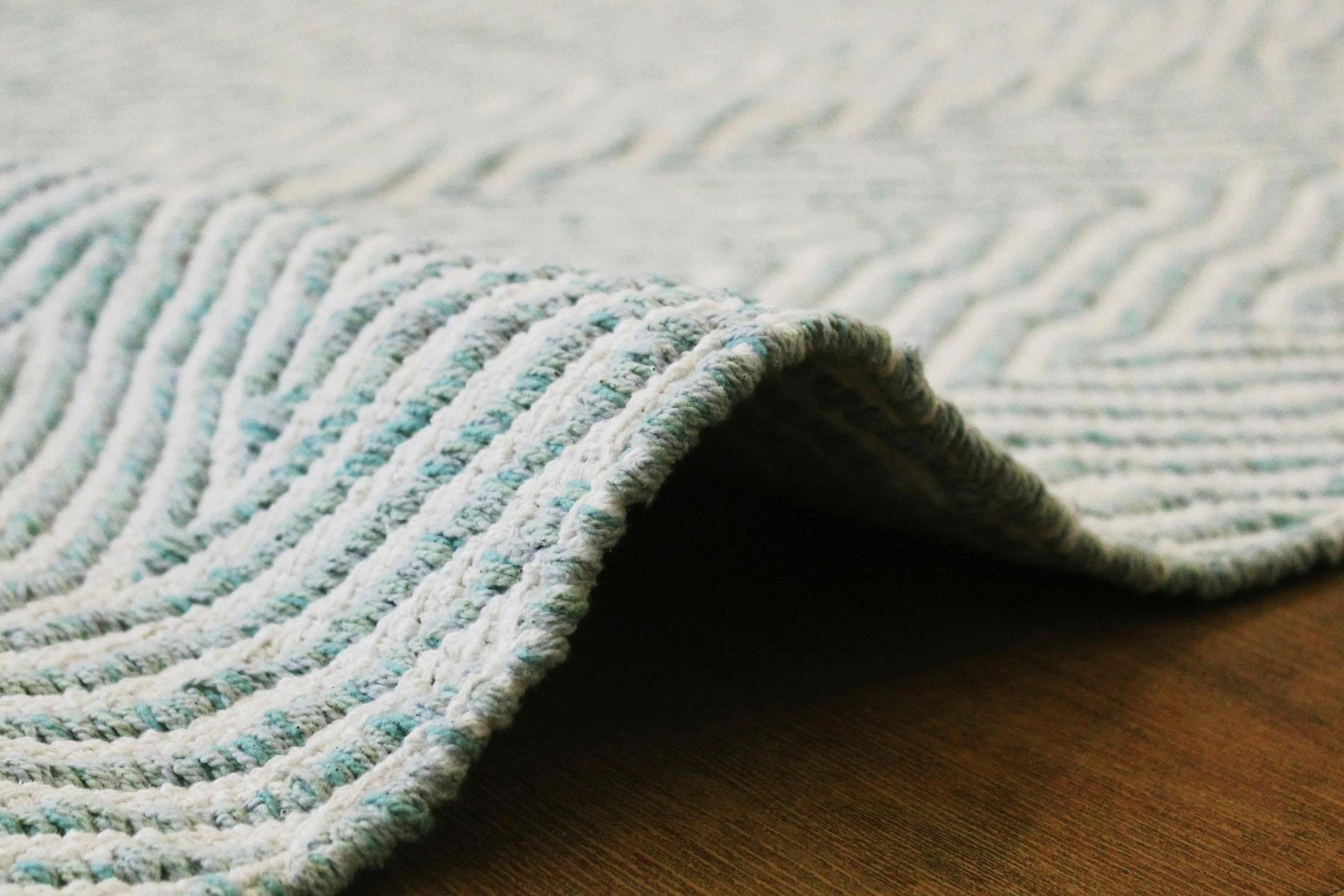 calo-deluxe Teppich »Luba 433«, rechteckig, 7 mm Höhe, reine Baumwolle, handgewebt, Wohnzimmer, Kinderzimmer