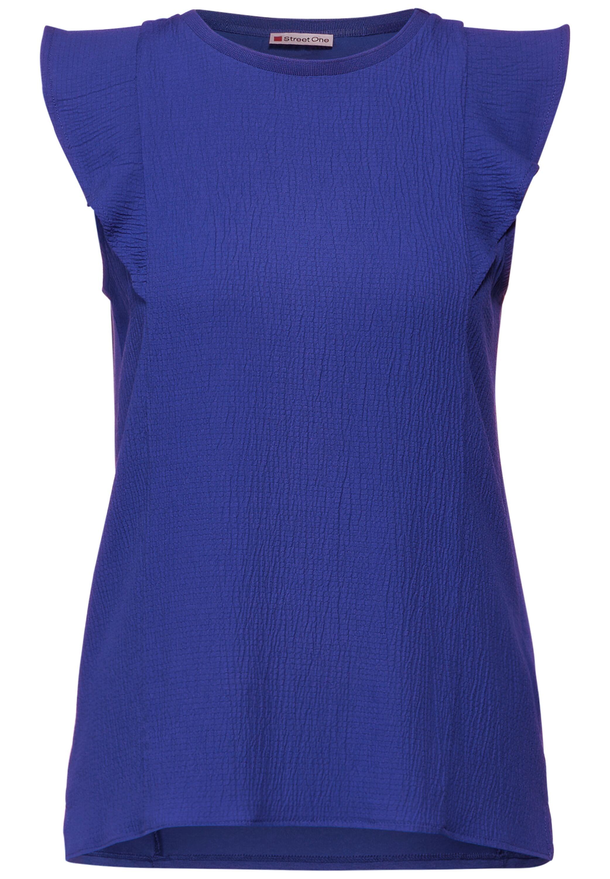 STREET ONE Rüschentop mit Volant an den Ärmeln