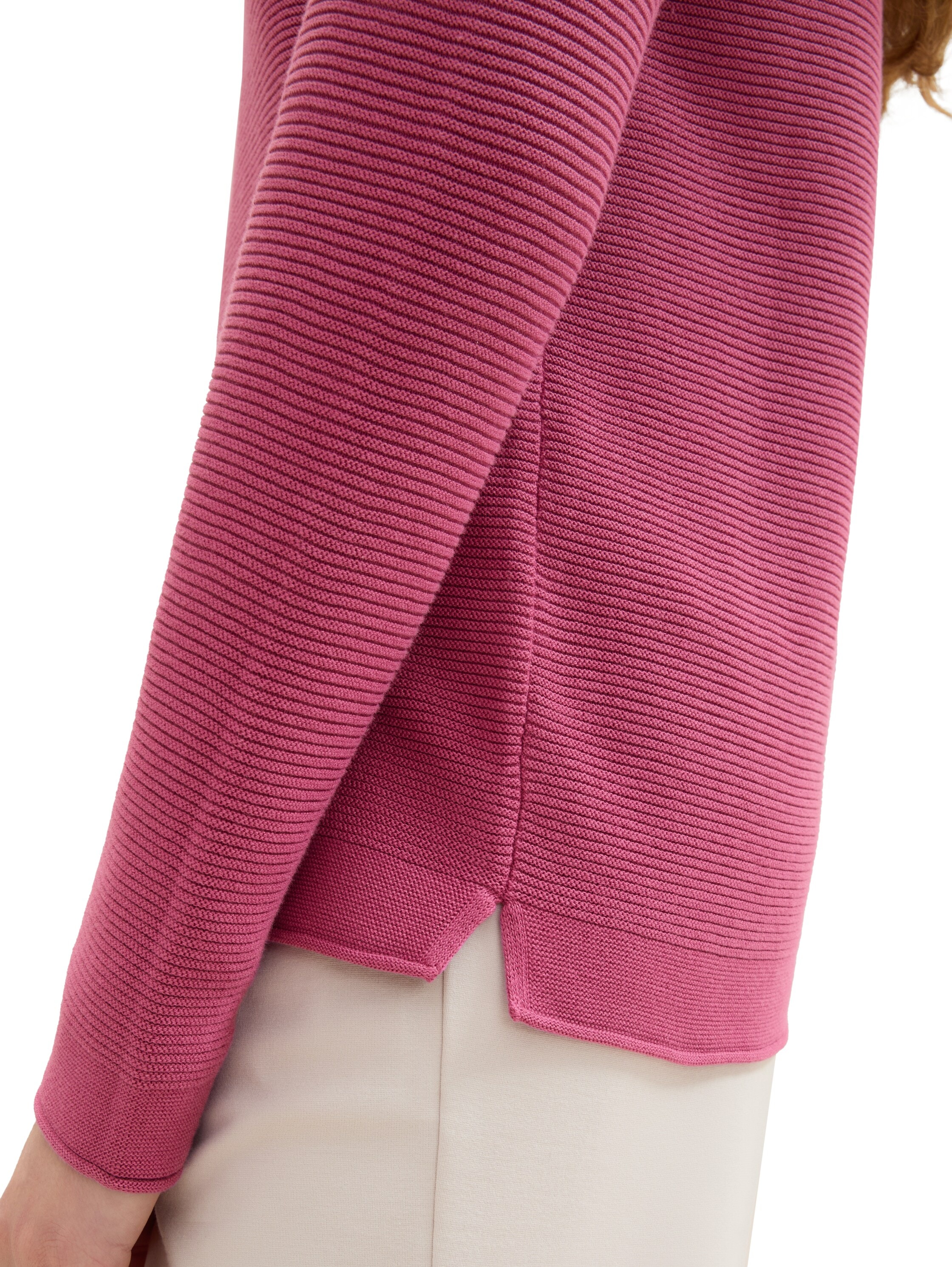 TOM TAILOR Strickpullover, mit Struktur-Muster