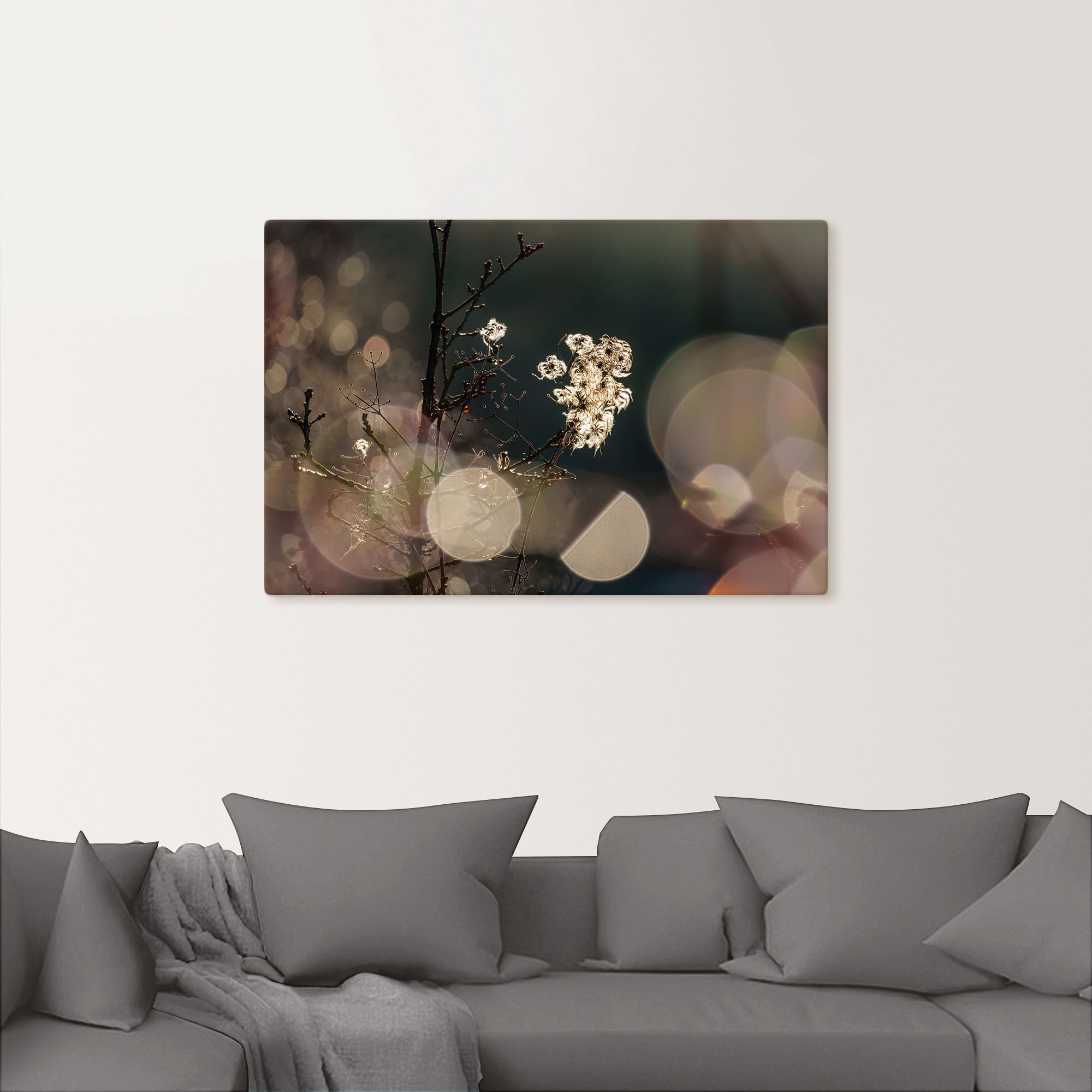 Artland Wandbild »Naturromantik«, Blumenbilder, (1 St.), als Leinwandbild, günstig online kaufen