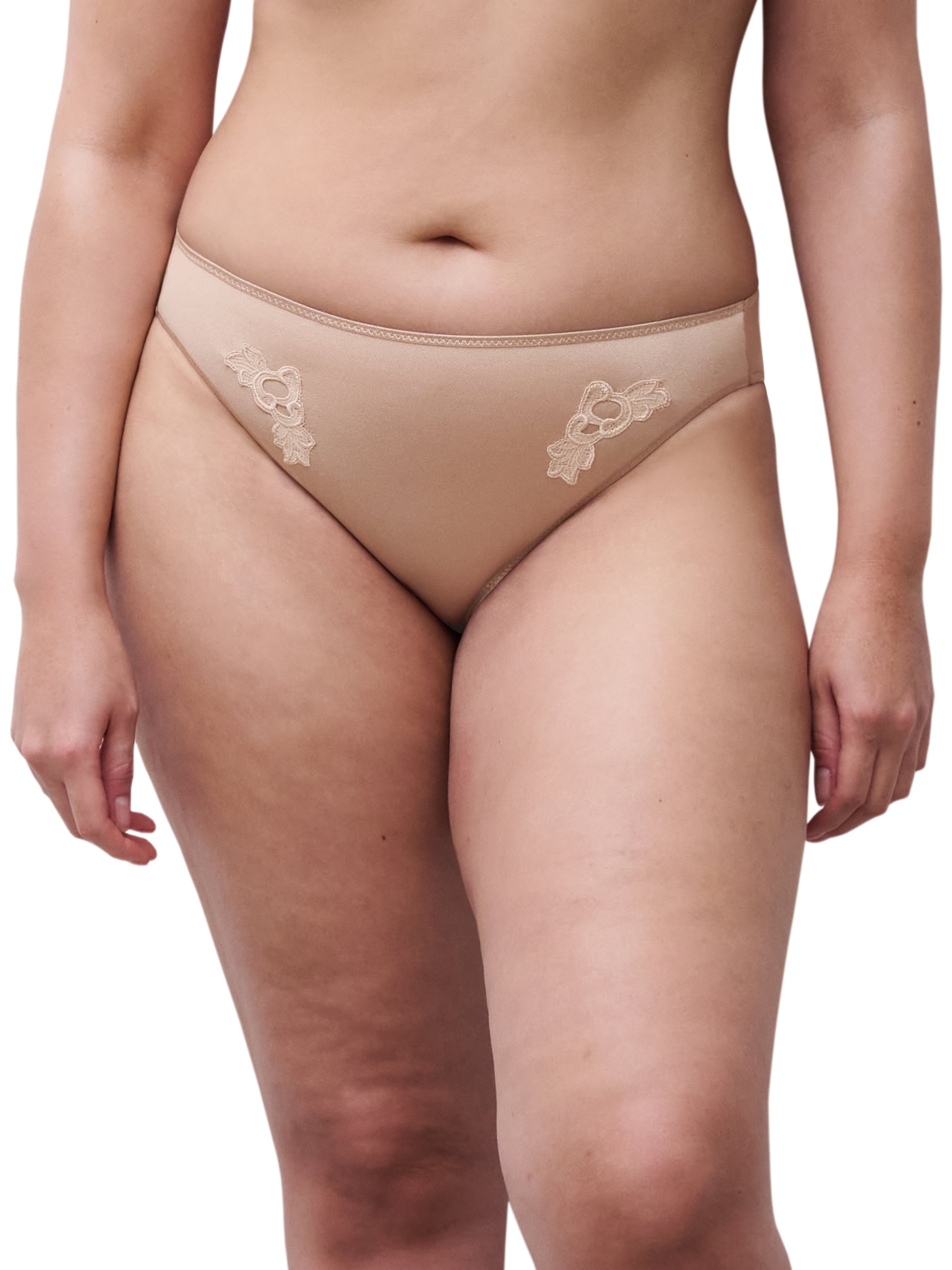 Chantelle Slip »HEDONA« blickdichtes Gewebe, Guipure Spitze