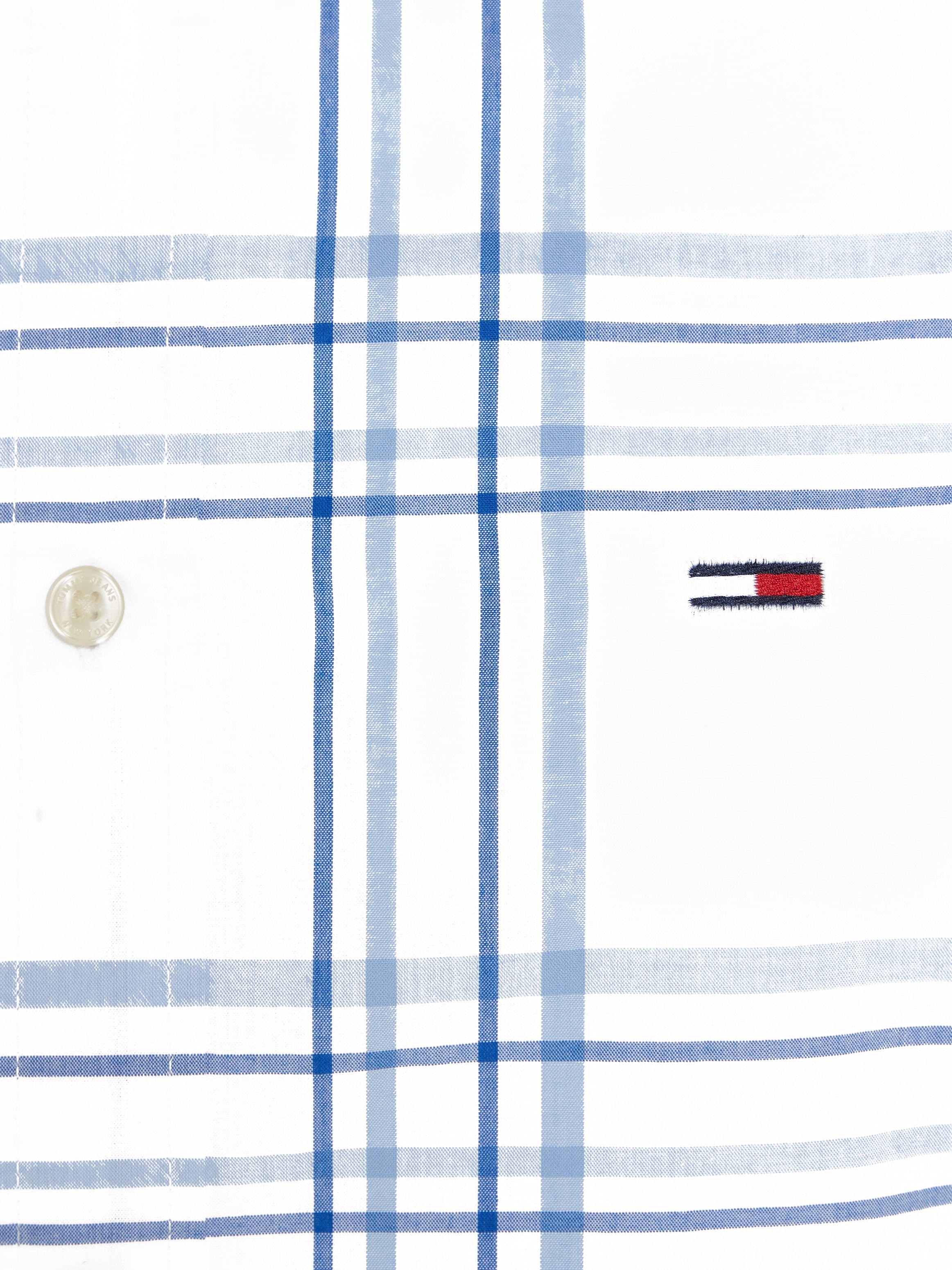 Tommy Jeans Langarmhemd »TJM REG POPLIN CHECK SHIRT«