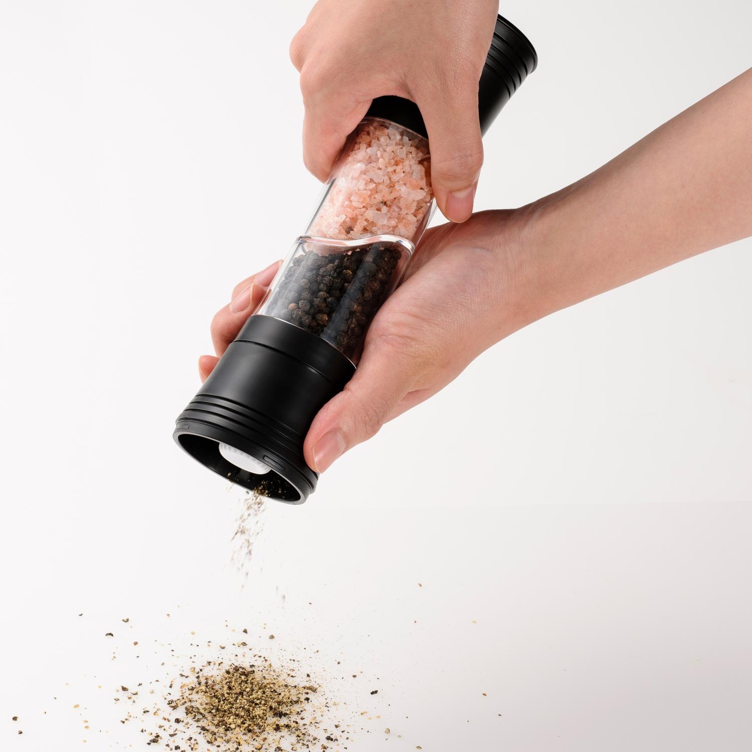 KYOCERA Salz-/Pfeffermühle »CM-25D BK« Dual Keramik-Mahlwerk, 20 cm