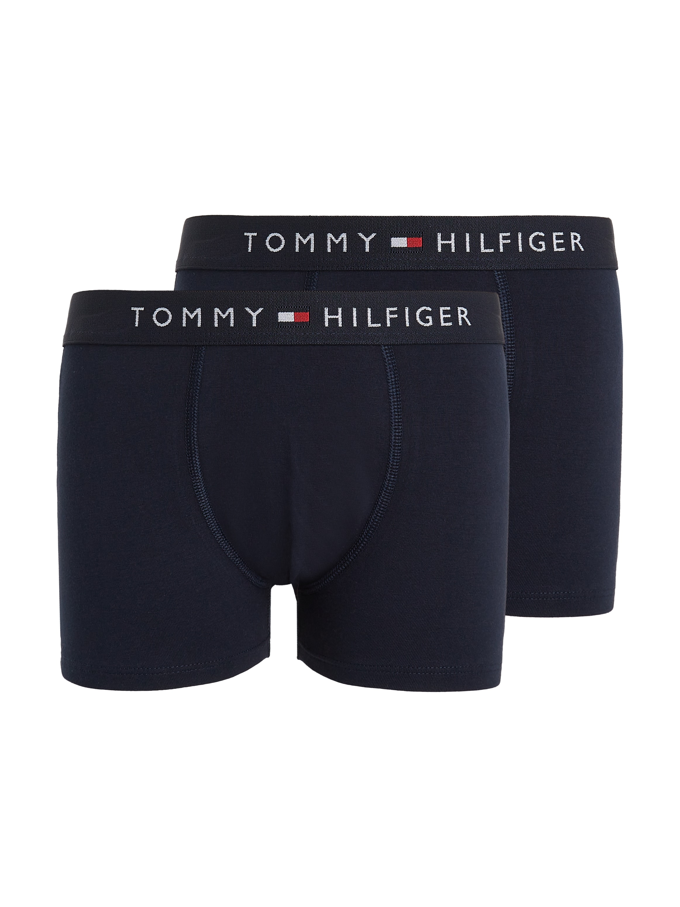 2 auf mit St., Hilfiger Tommy Trunk, bestellen Logo dem Taillenbund online (Packung, 2er-Pack), Underwear