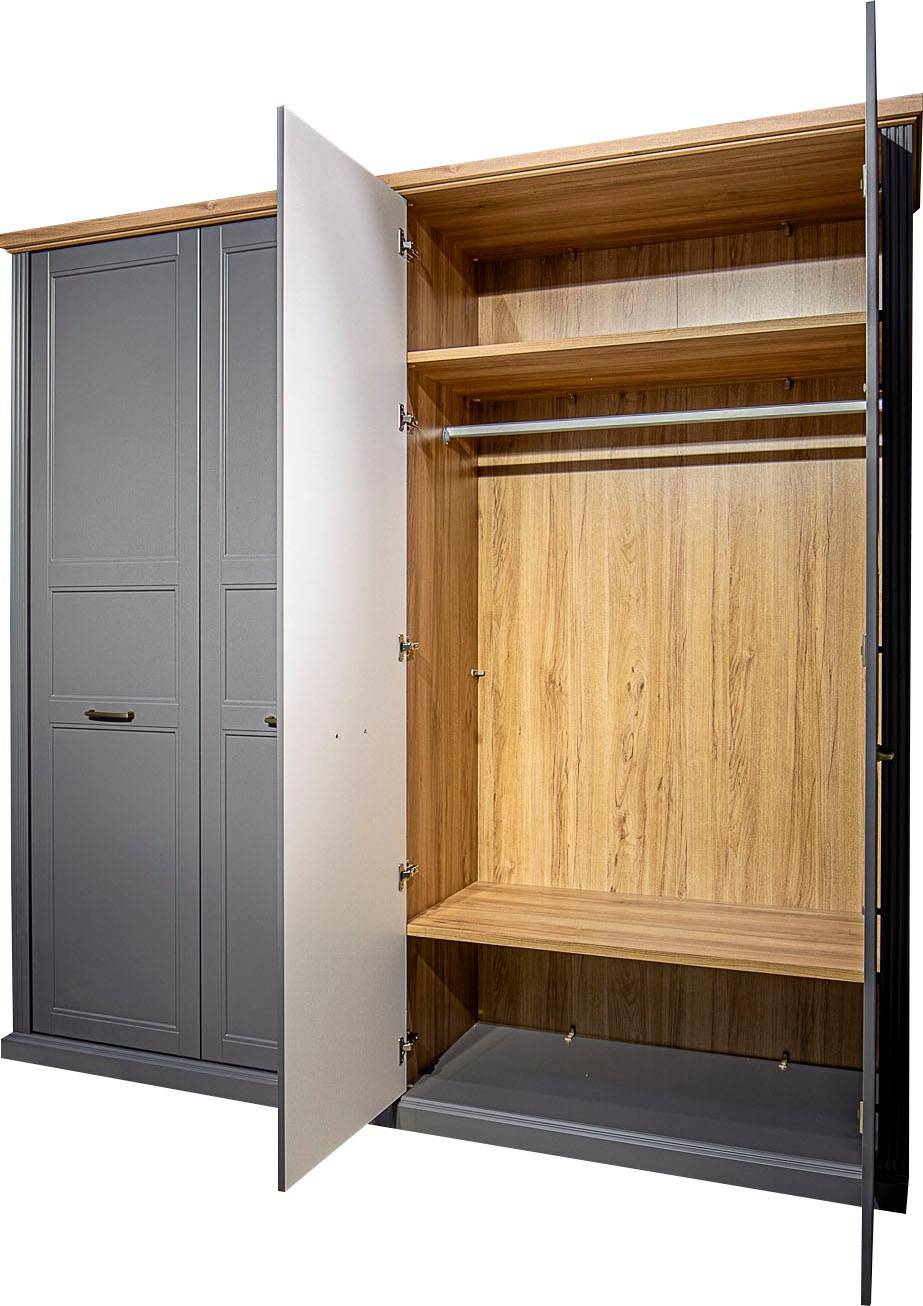 OTTO home Kleiderschrank "Tara, wahlweise 4 Breiten, hoher Schrank 227cm, s günstig online kaufen