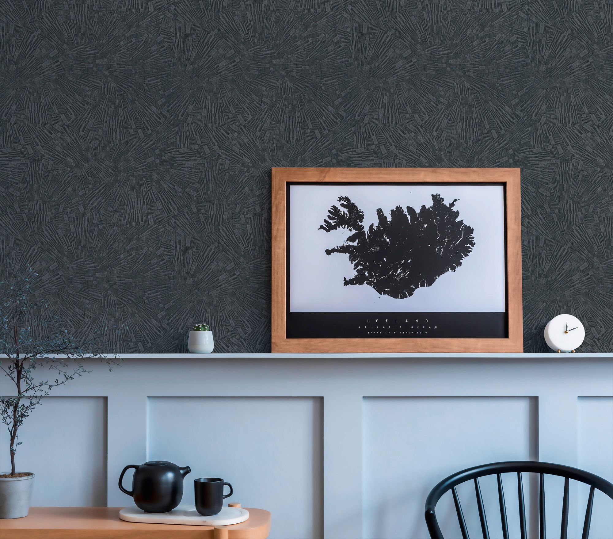 living walls Vliestapete »Titanium«, gemustert-Motiv-abstrakt, Moderne Tapete 3D Effekt Tapeten Wohnzimmer Schlafzimmer Küche modern