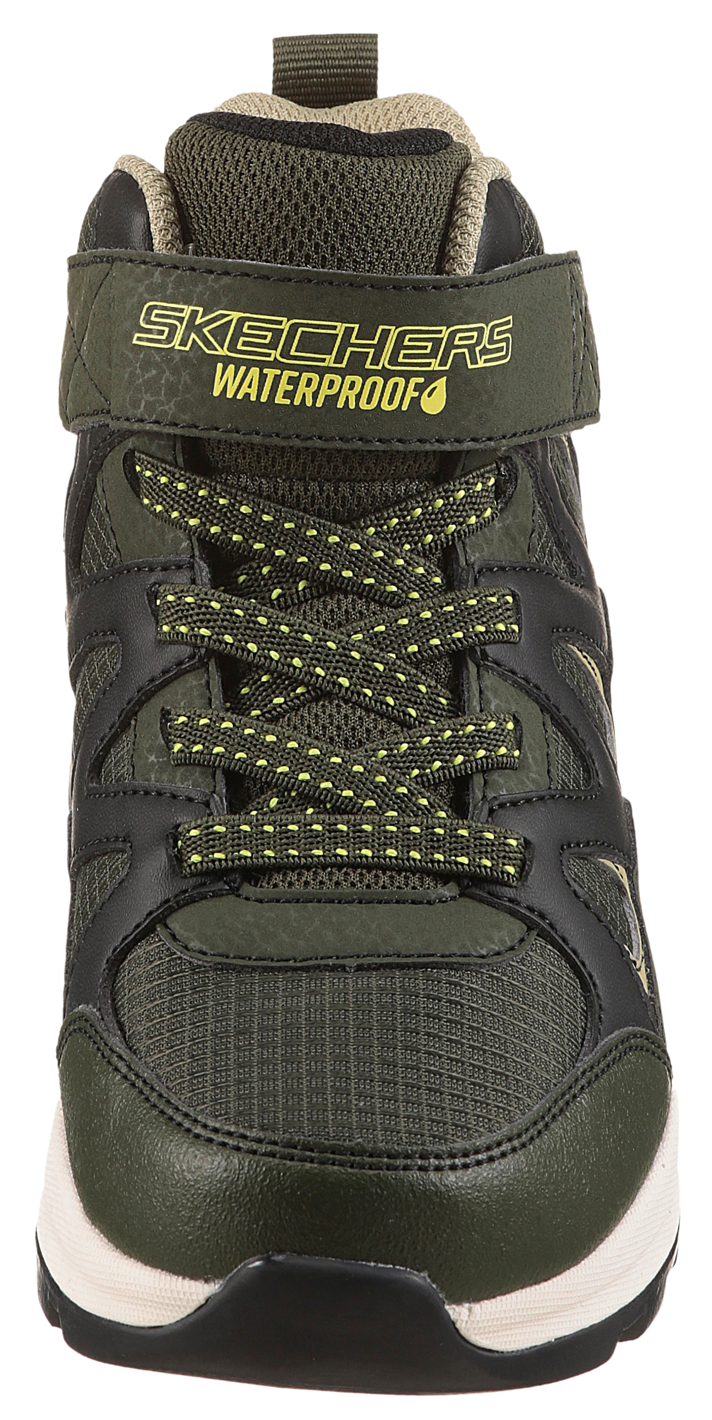 Skechers Klettstiefel »STORM BLAZER«  Freizeitschuh mit waterproof, Größenschablone zum Download