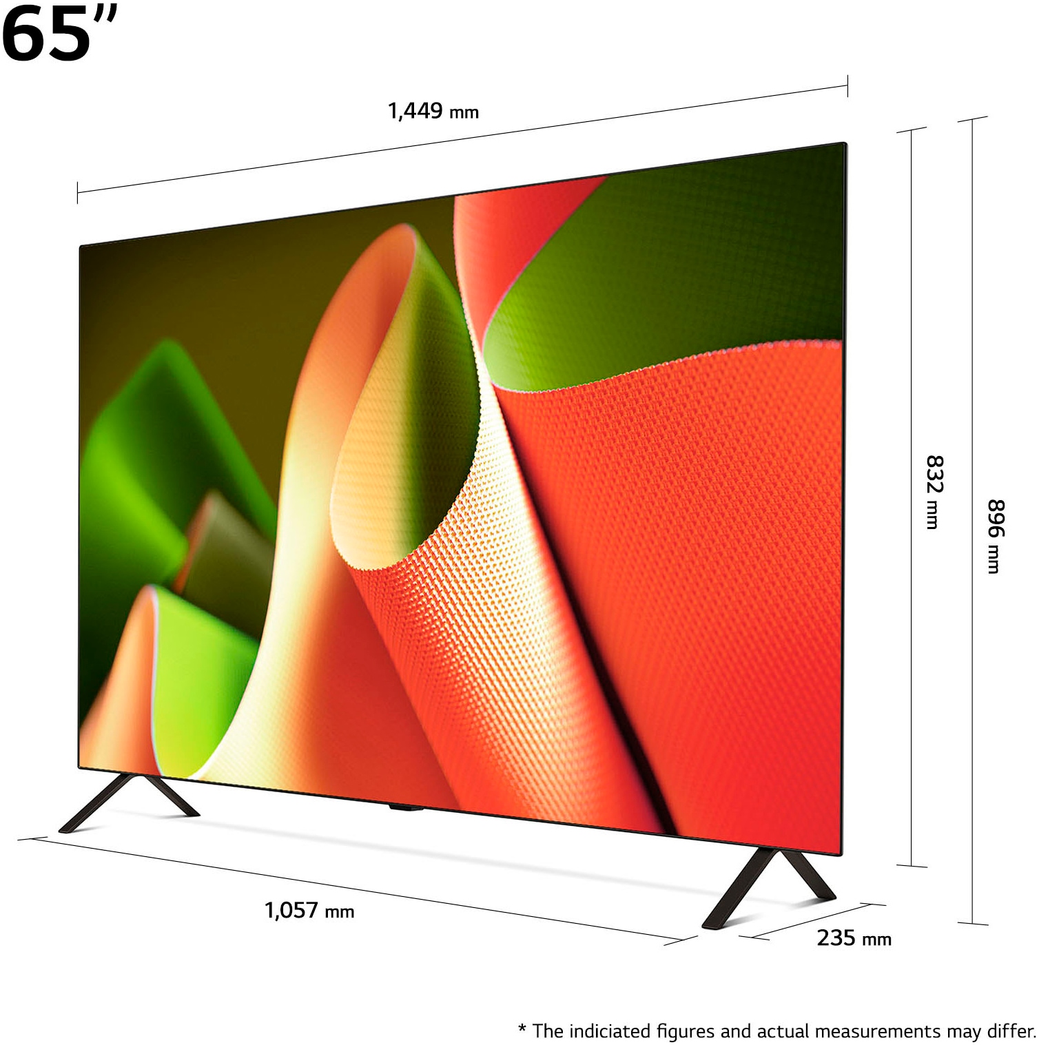 LG OLED-Fernseher »OLED65B42LA«, 4K Ultra HD, Smart-TV