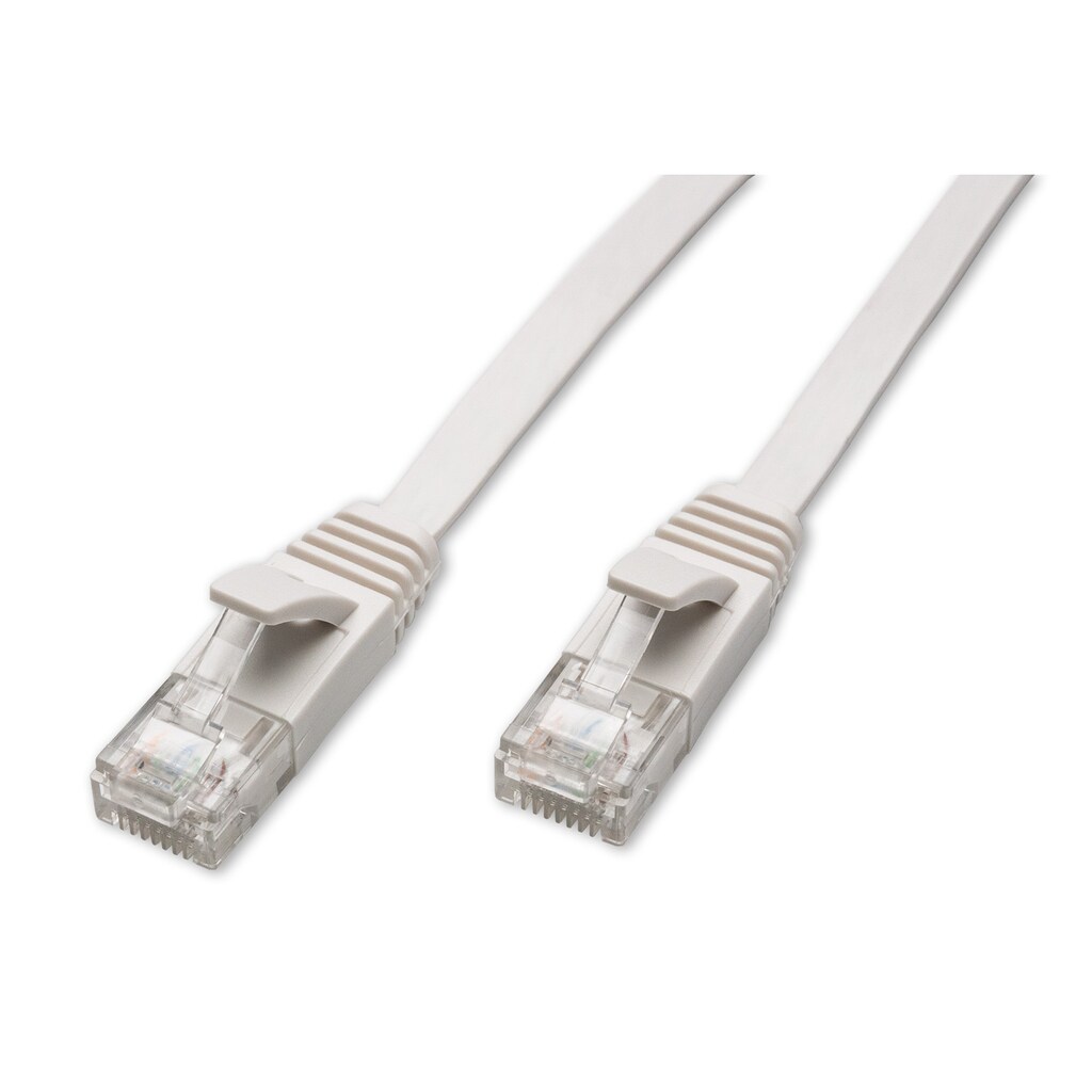 CAPTIVA Computer-Kabel »Kabel Patchkabel CAT 6a Kabel für Netzwerk, LAN und Ethernet 10m weiß«