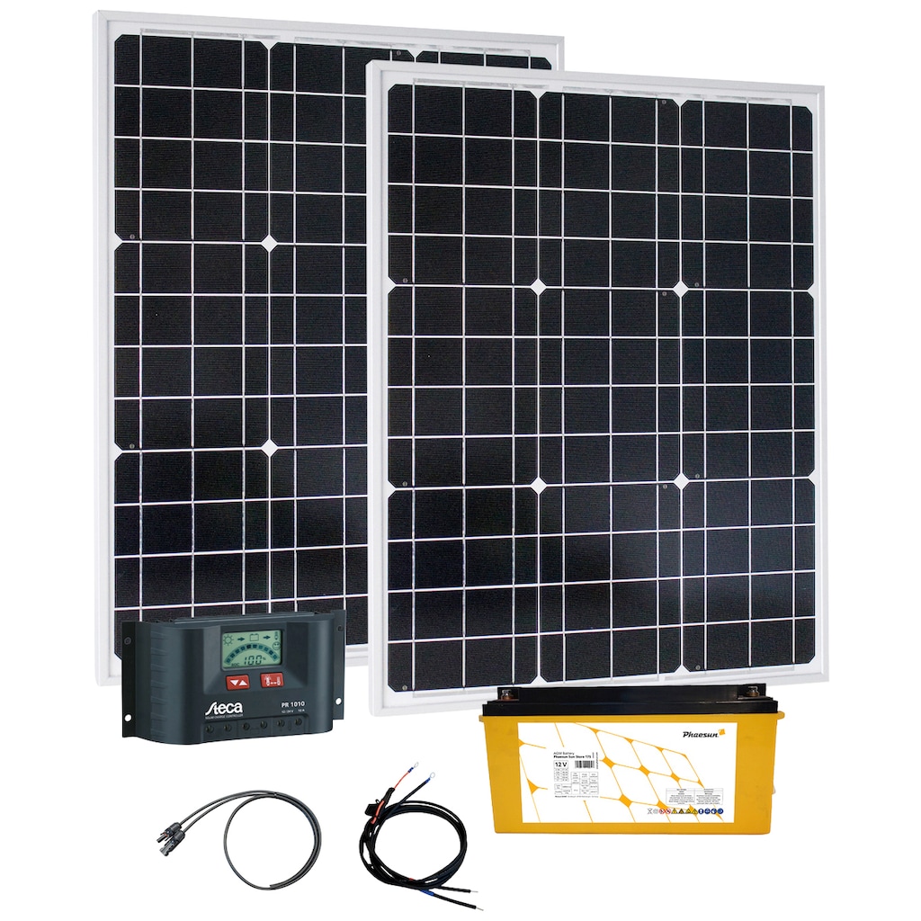 Phaesun Solarmodul »Energy Generation Kit Solar Rise«, (Set), 50 W