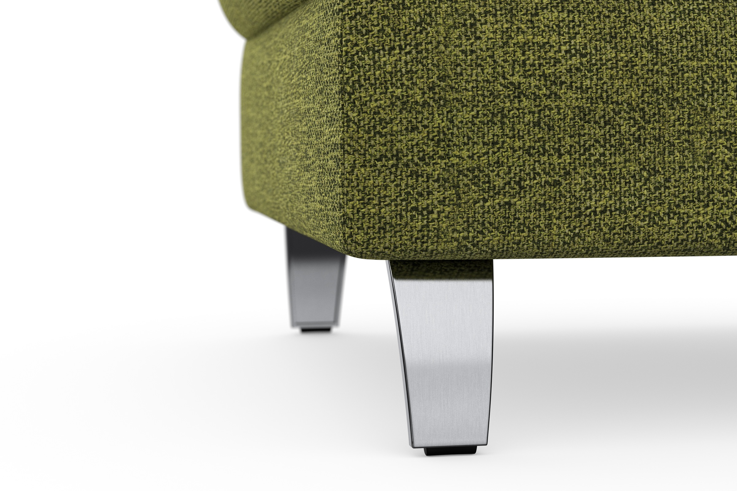 sit&more Stauraumhocker »Grenoble«, mit Stauraum und satinierten Füßen