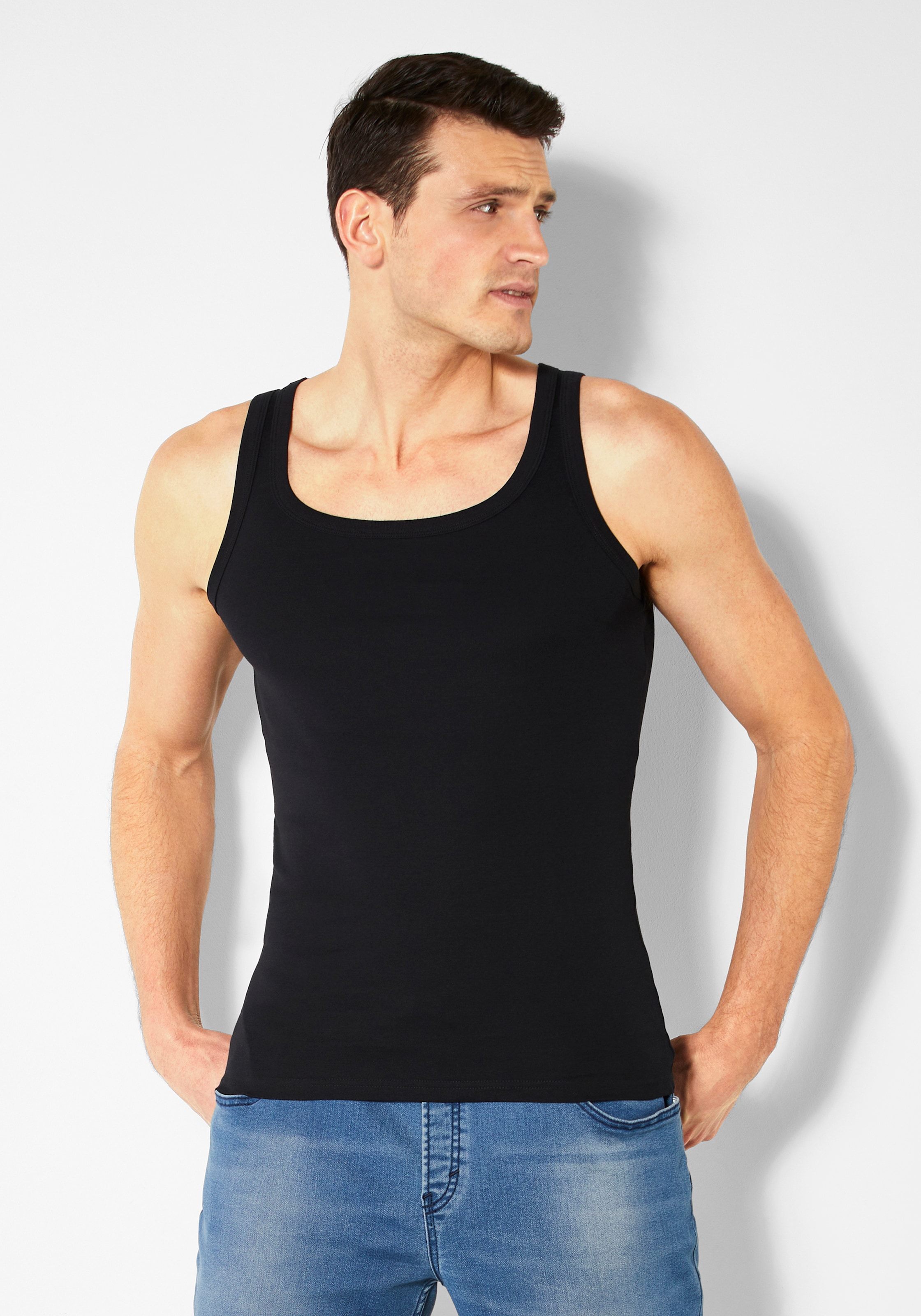 H.I.S Tanktop, (Packung, 2 tlg.), schlichtes Basic, auch zum Unterziehen