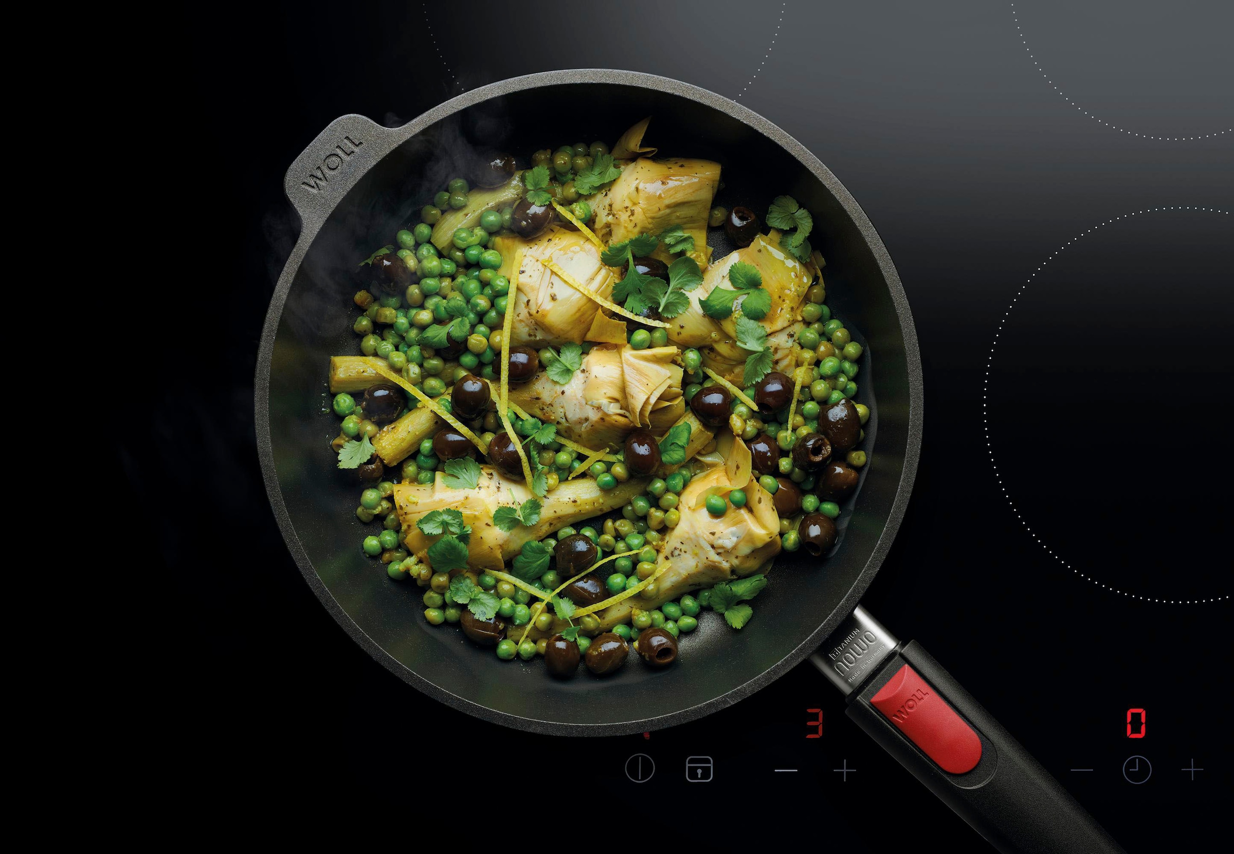 WOLL MADE IN GERMANY Bratpfanne »Nowo Titanium«, Aluminiumguss, (1 tlg.), Induktion, Made in Germany
