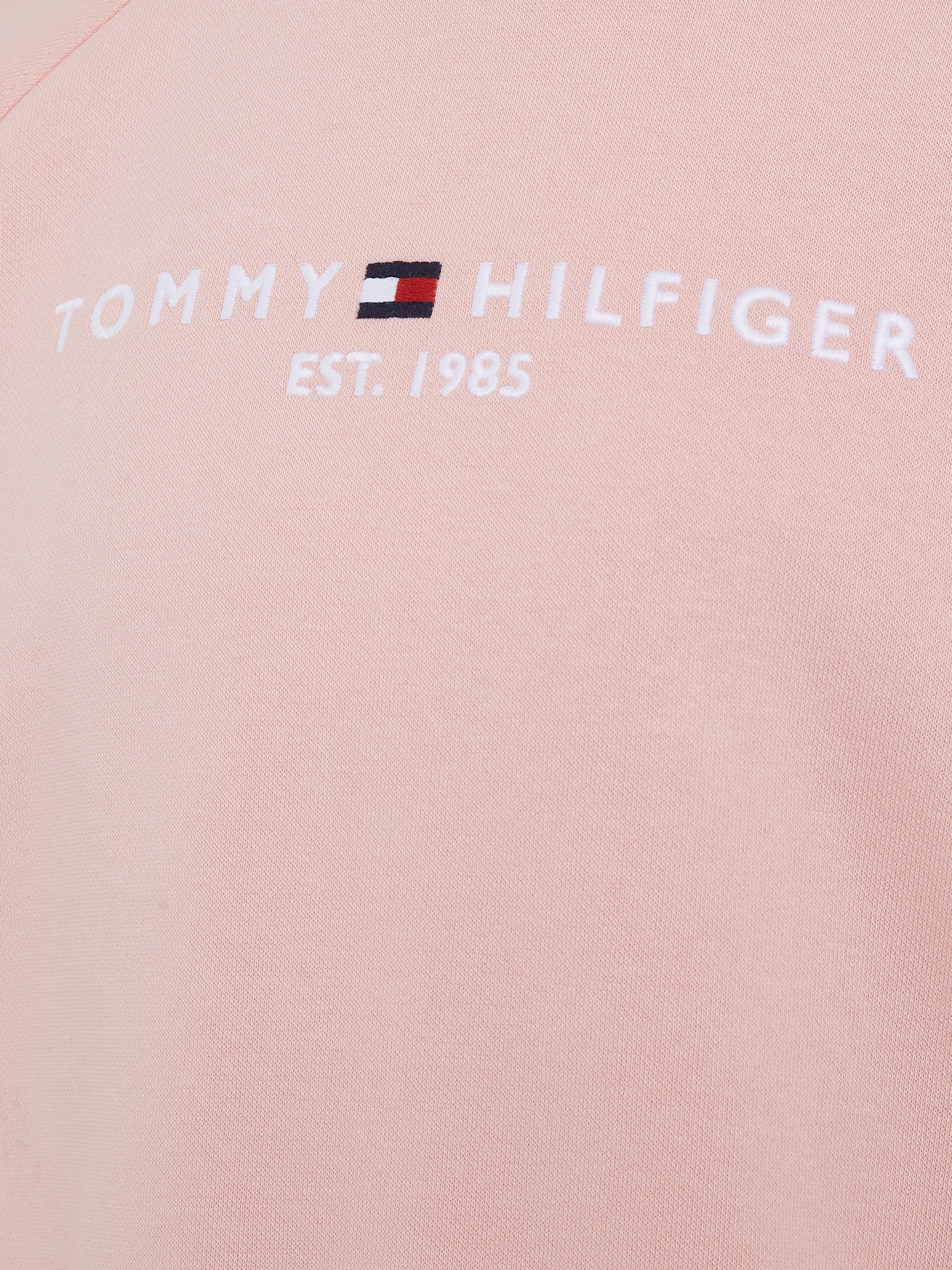 Tommy Hilfiger Sweatshirt »ESSENTIAL EMBROIDERED FLEECE CN«, Baby bis 2 Jahre