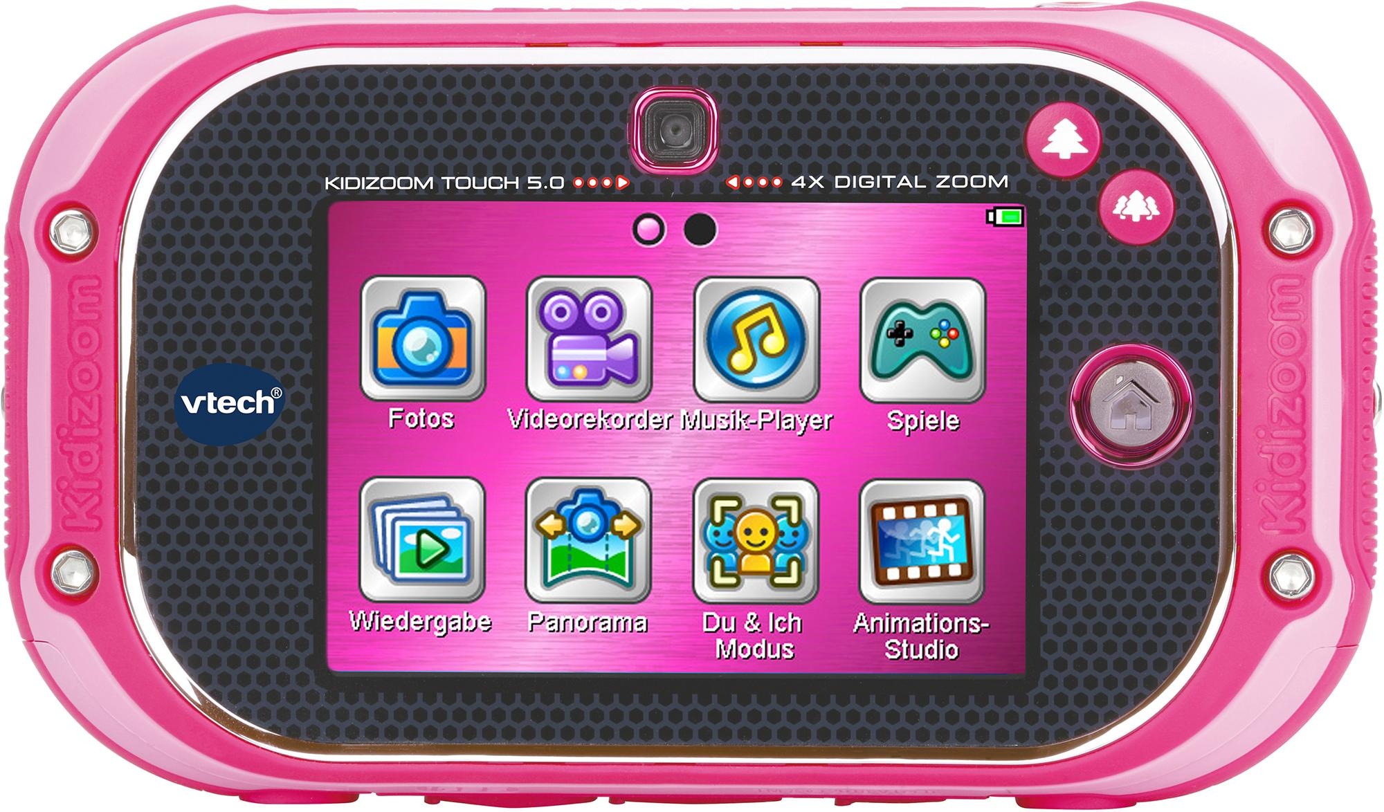 Vtech® Kinderkamera »Kidizoom Touch 5.0, pink«, 5 MP, mit Musik