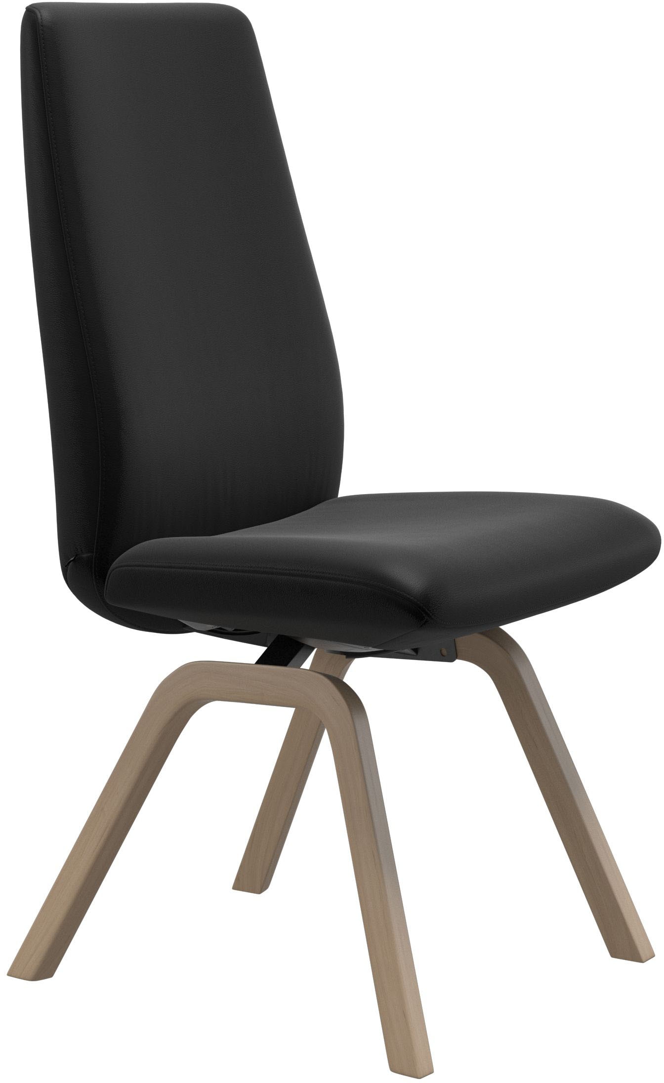 Stressless® Polsterstuhl »Laurel«, Leder BATICK, High Back, Größe L, mit schräggestellten Beinen in Eiche gekalkt