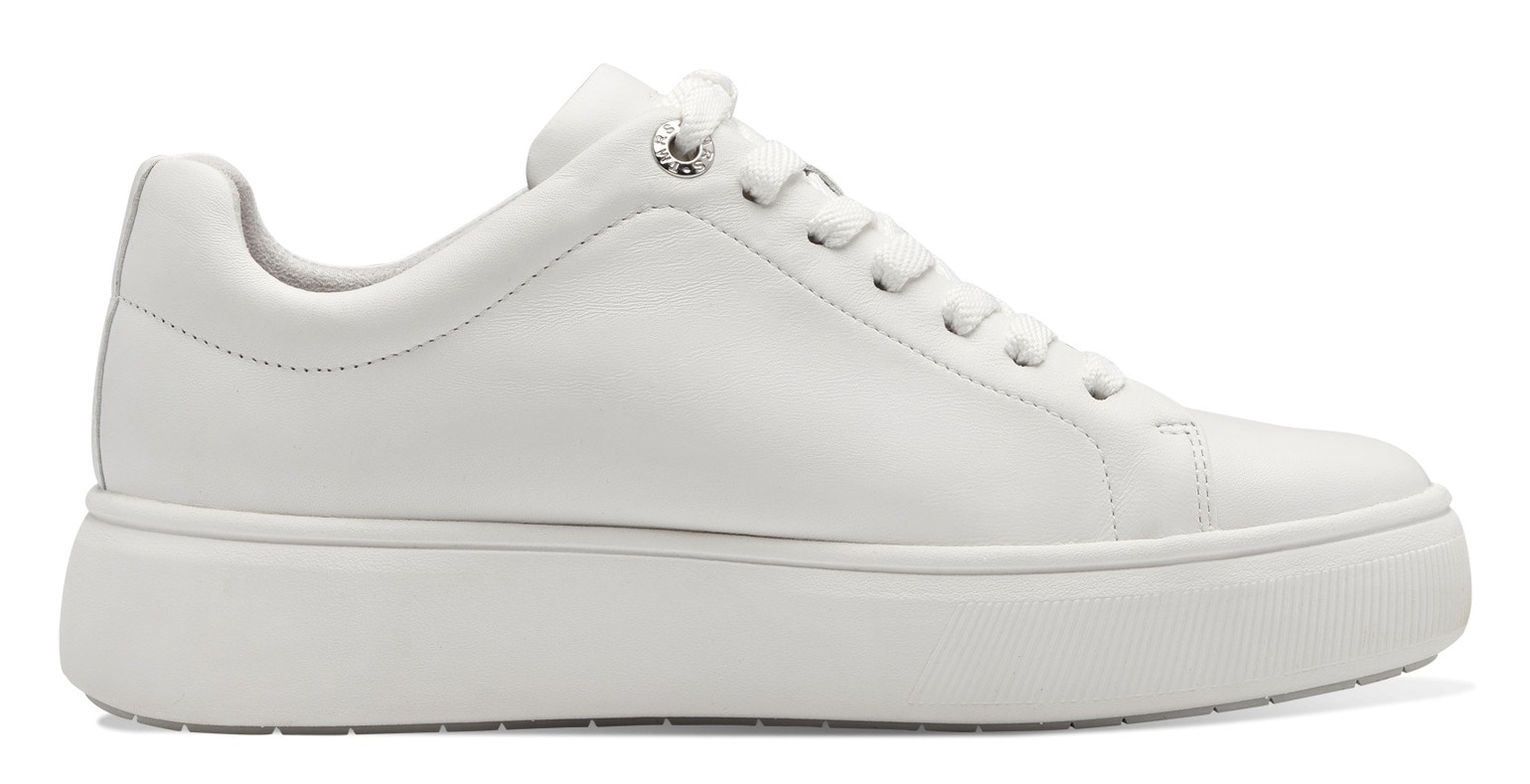 Tamaris Plateausneaker, Freizeitschuh, Halbschuh, Schnürschh mit Wechselfußbett
