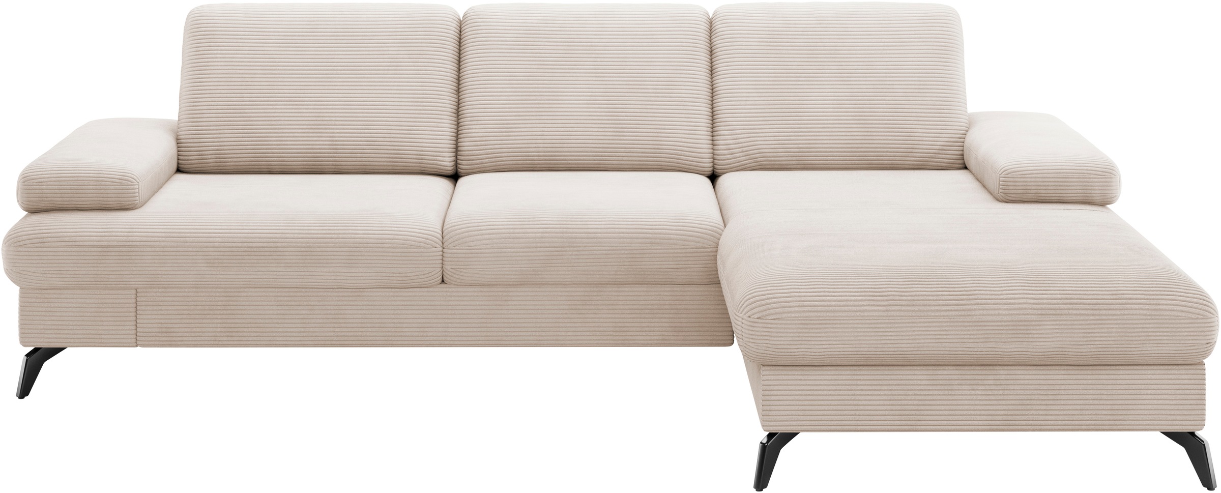 sit&more Ecksofa »Morris Jubi L-Form«, inkl. Armteilfunktion und 1 Zierkiss günstig online kaufen