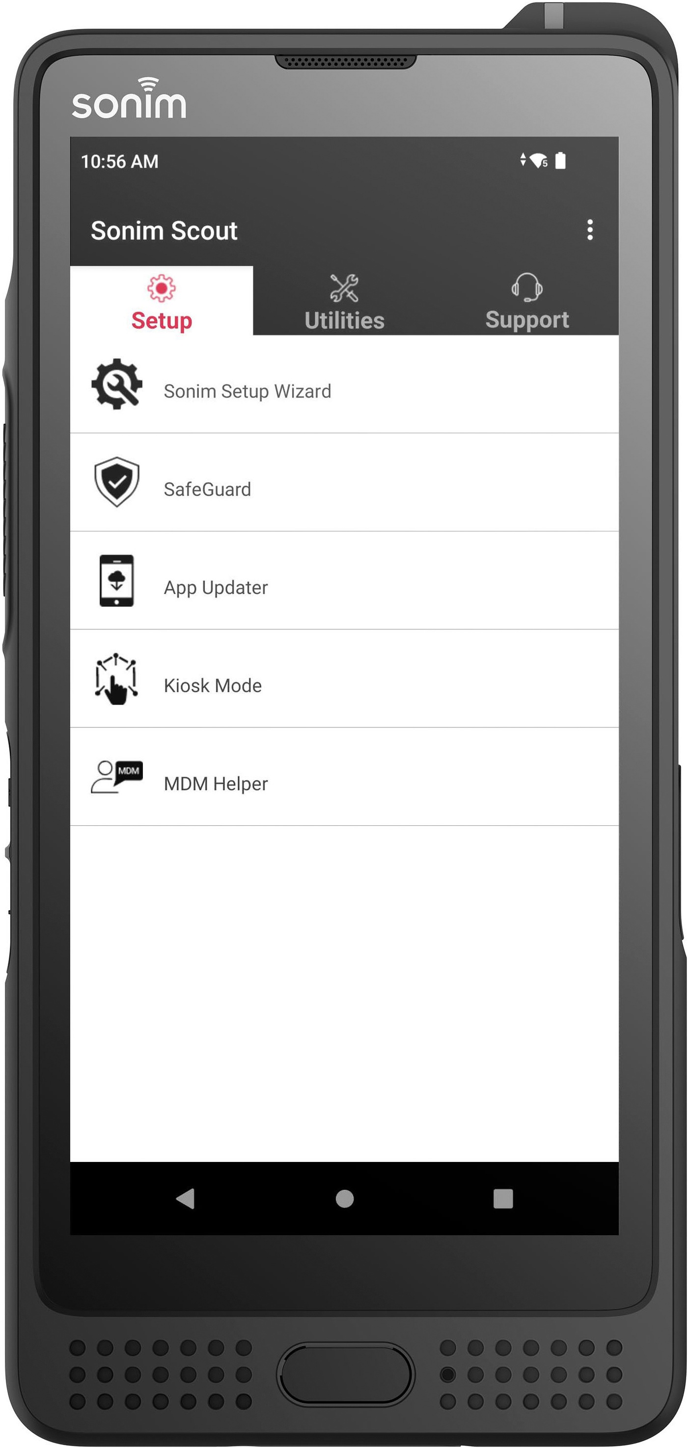 Sonim Smartphone »XP10«, schwarz