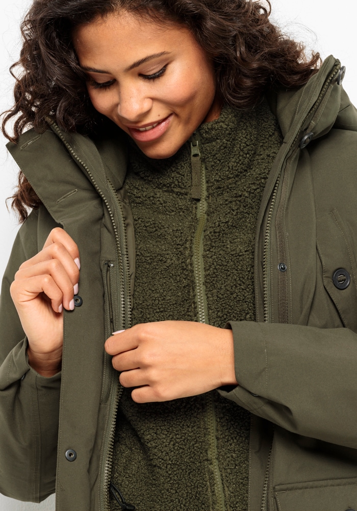 Jack Wolfskin Funktionsparka »EISWALD 3IN1 PARKA W«, mit Kapuze